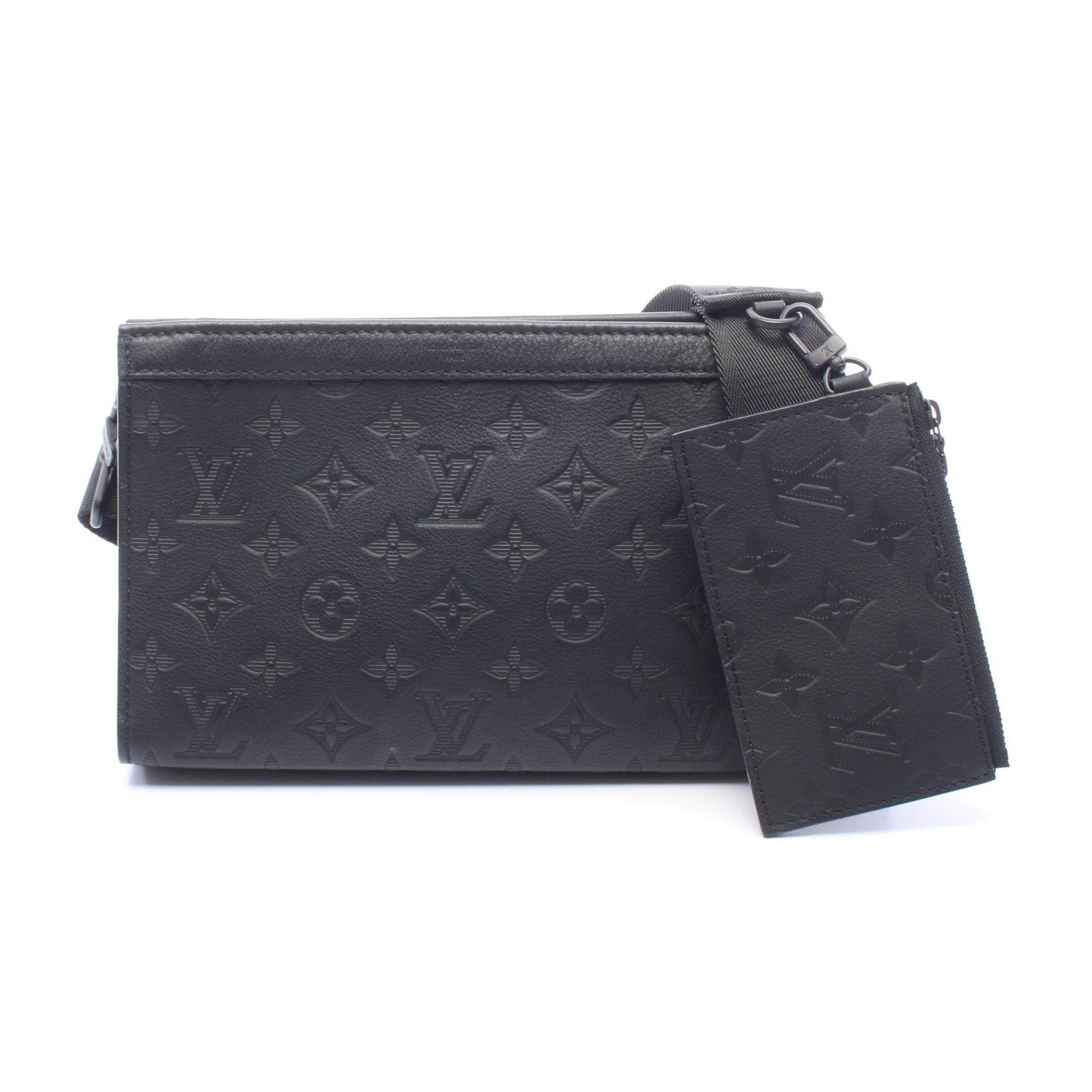 Louis Vuitton Gaston Wearable Wallet Monogram Shadow Shoulder Bag