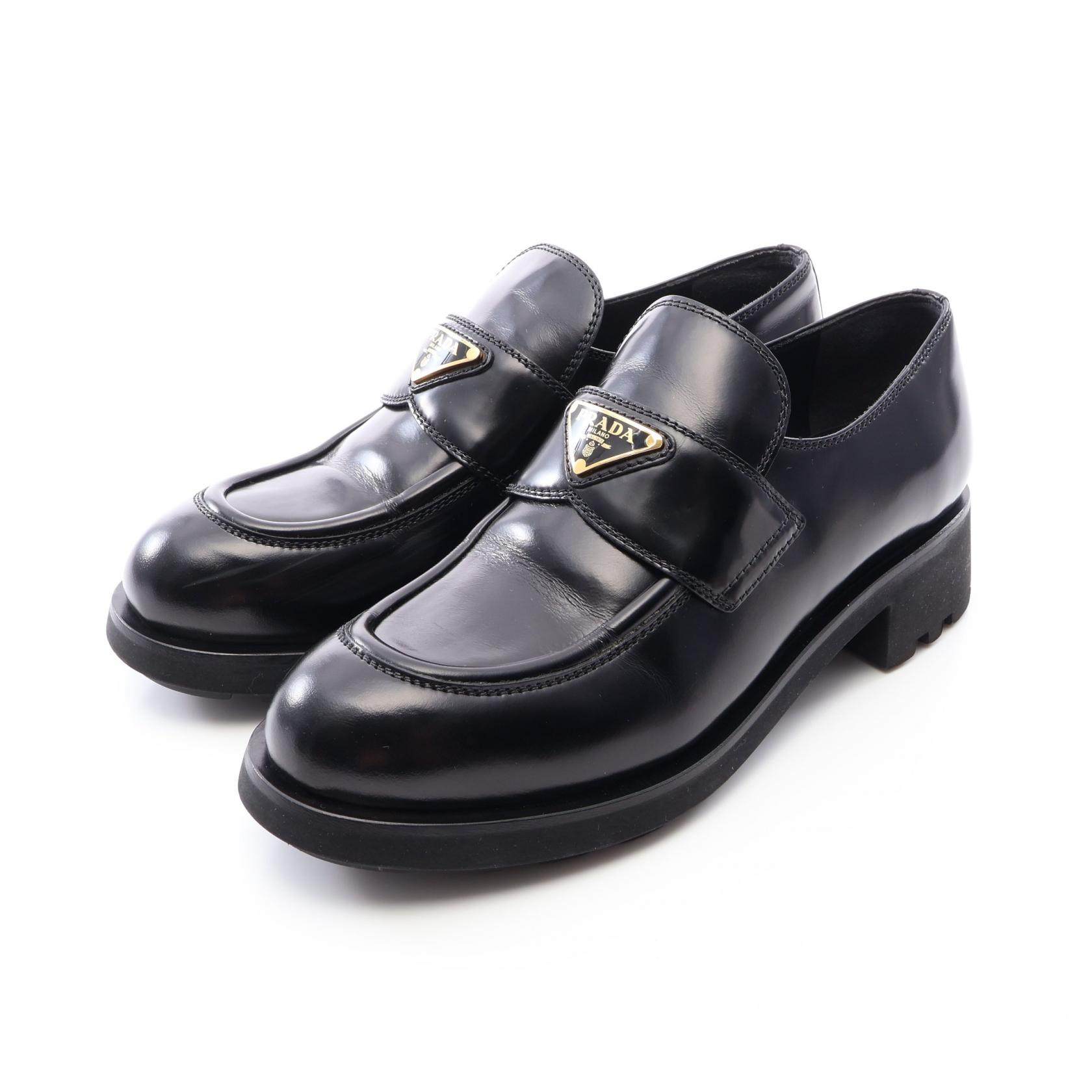 PRADA Leather Loafers