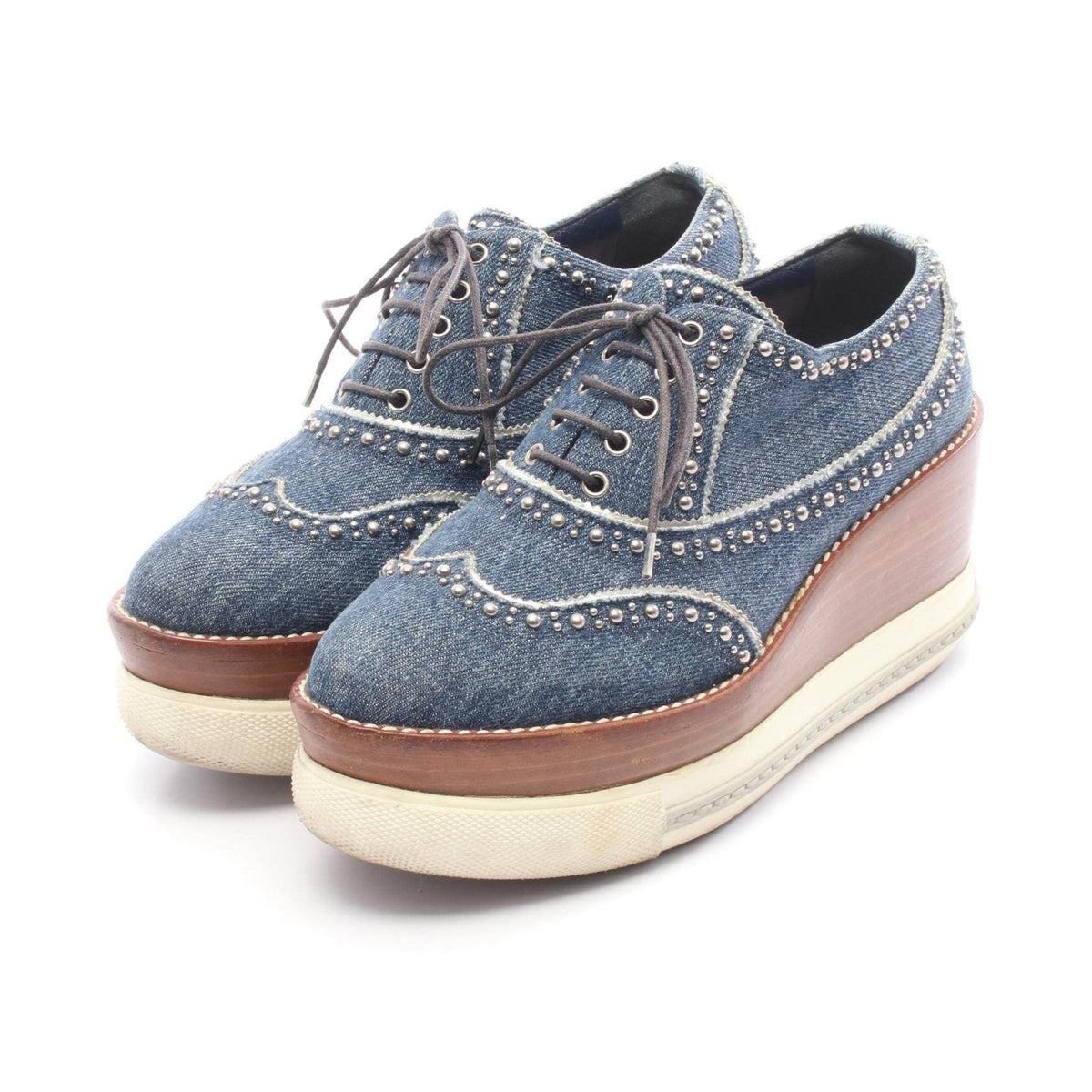 Miu Miu Denim Sneakers