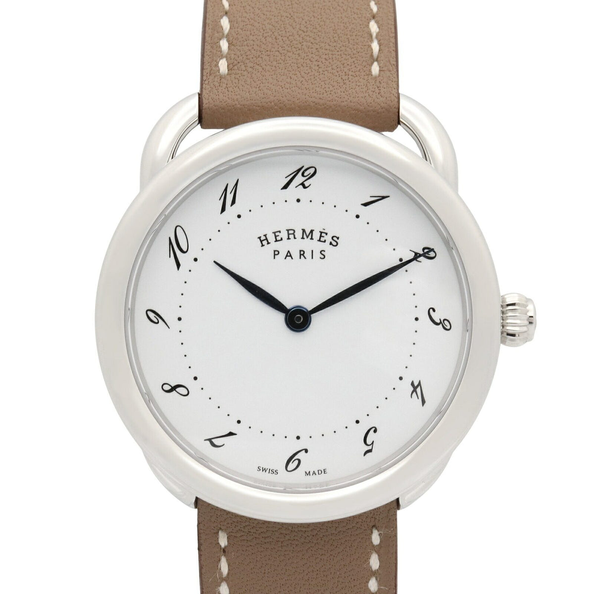 Hermes Arceau Stainless Steel Watch