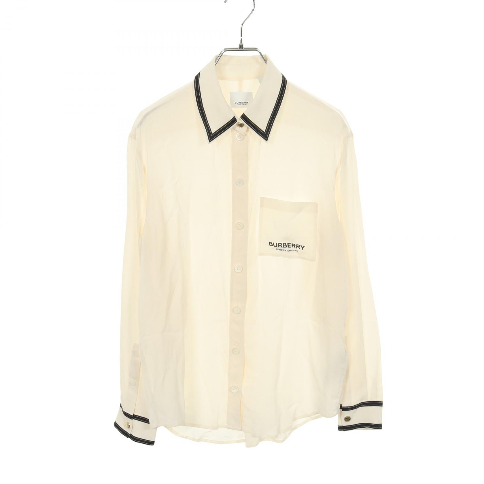 Burberry Horseferry Print Silk Top