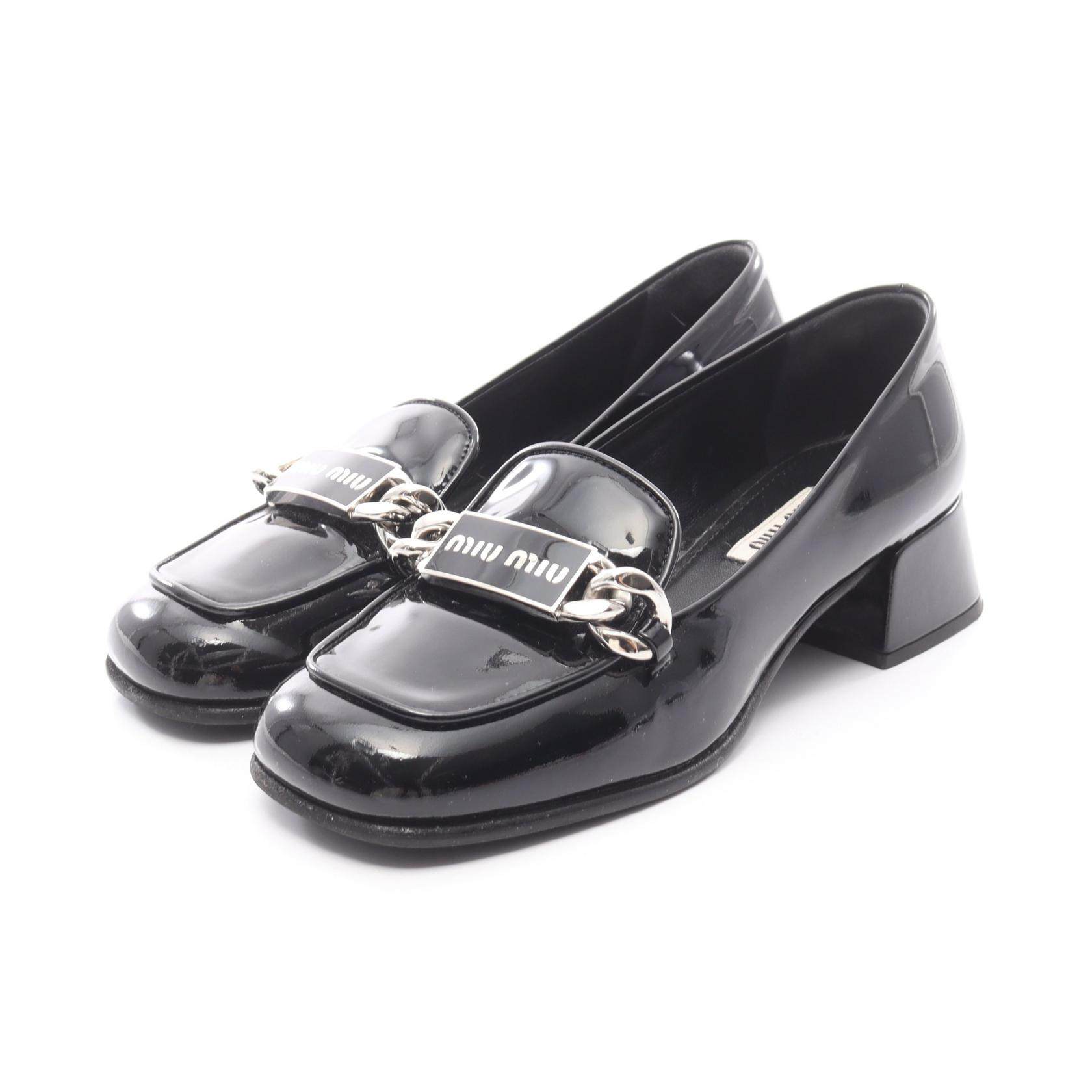 Miu Miu Leather Loafers