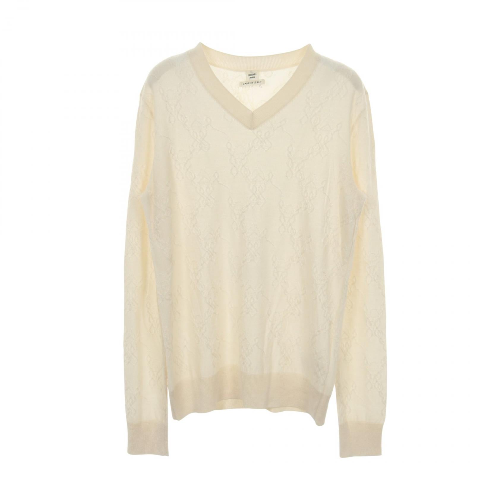 Hermes Cashmere Silk Knit Top