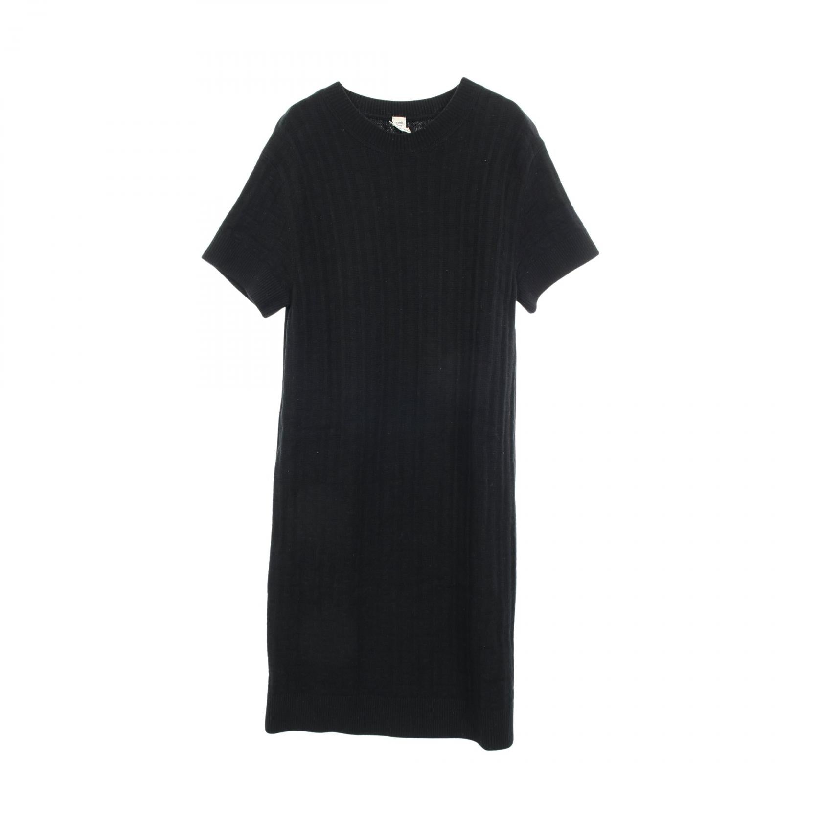 Hermes H Pattern Wool Dress