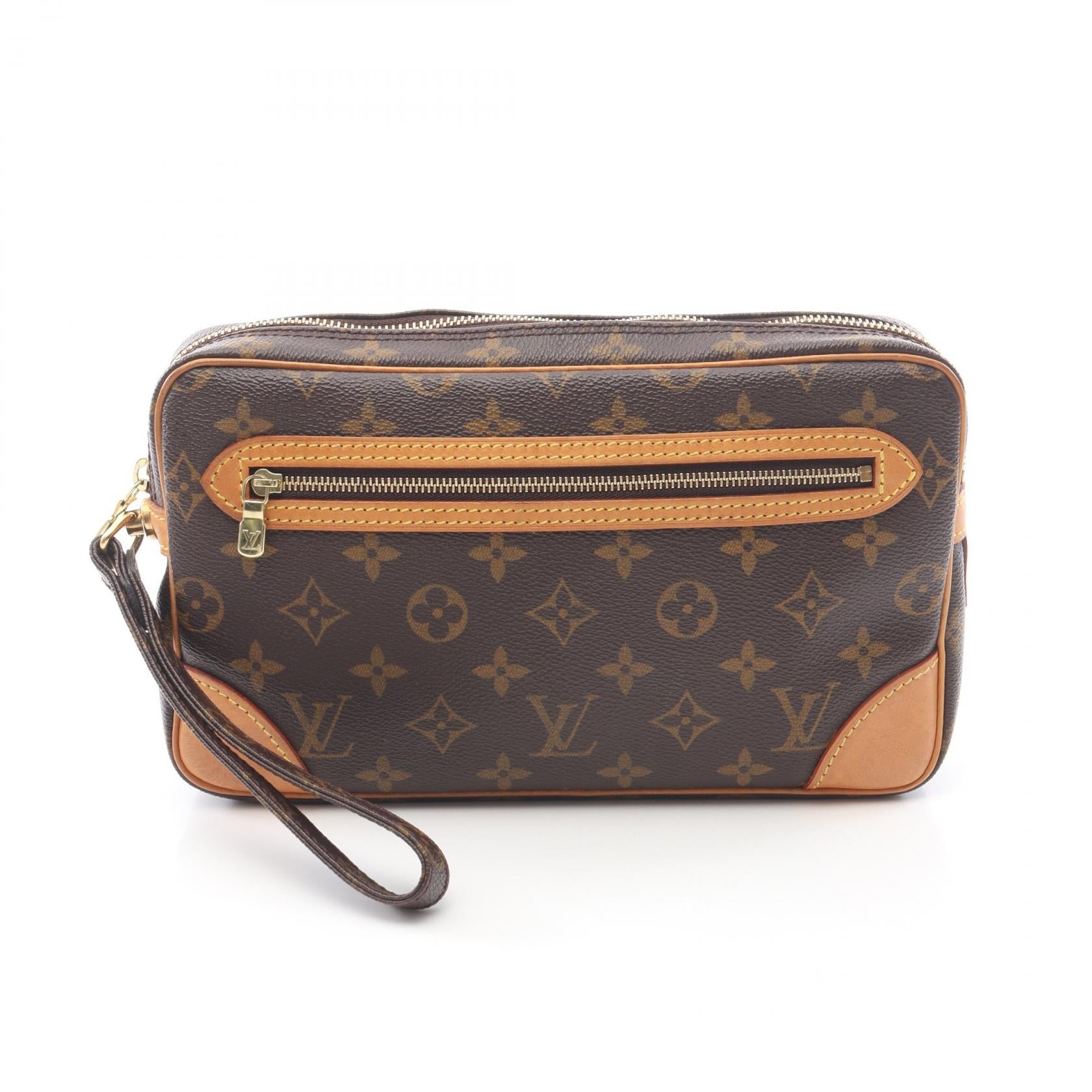 Louis Vuitton Marly Dragonne Monogram Clutch Bag
