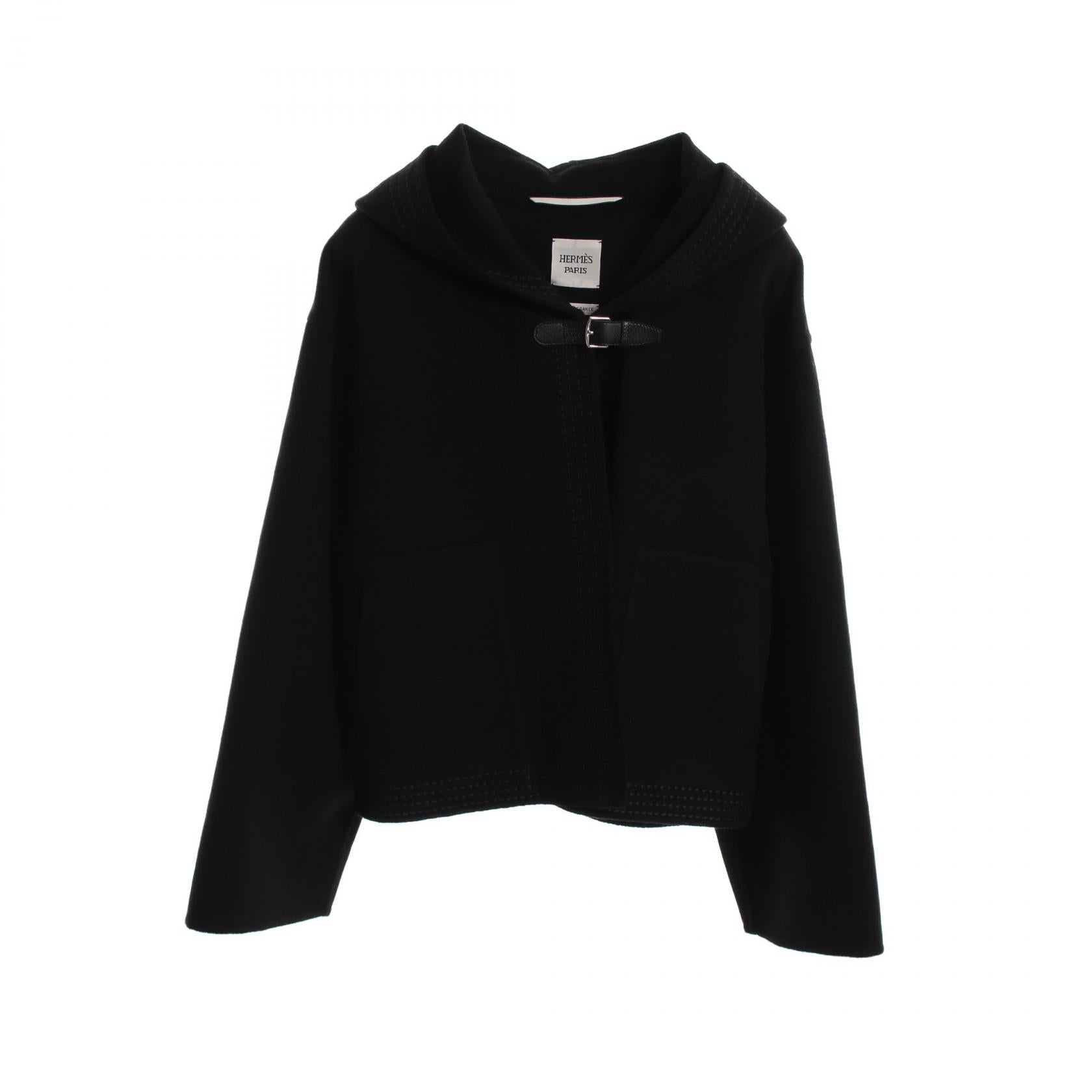 Hermes Albion H Passant Cashmere Coat