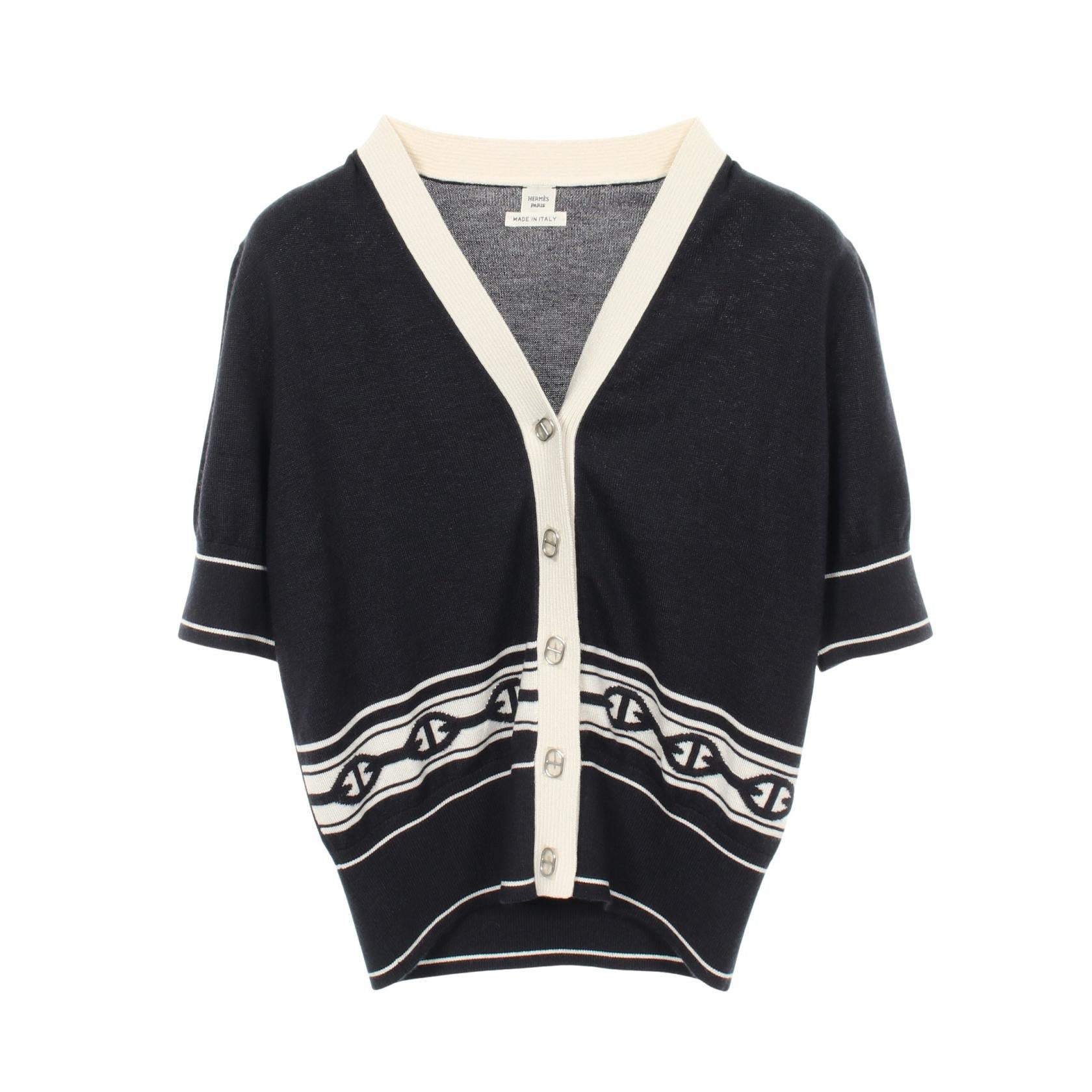 Hermes Chaine d’Ancre Cashmere Silk Cardigan