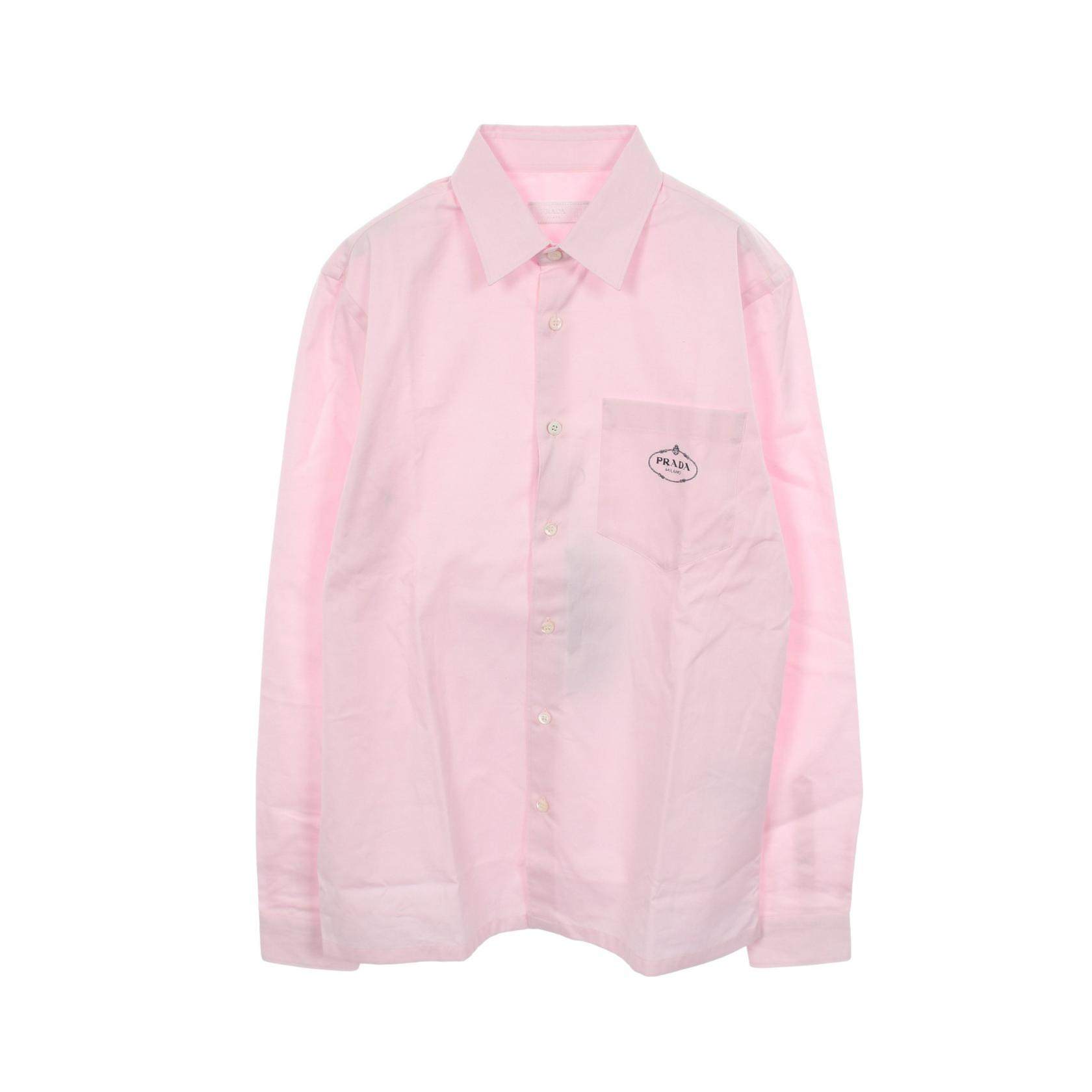 Prada Cotton Long Sleeve Top