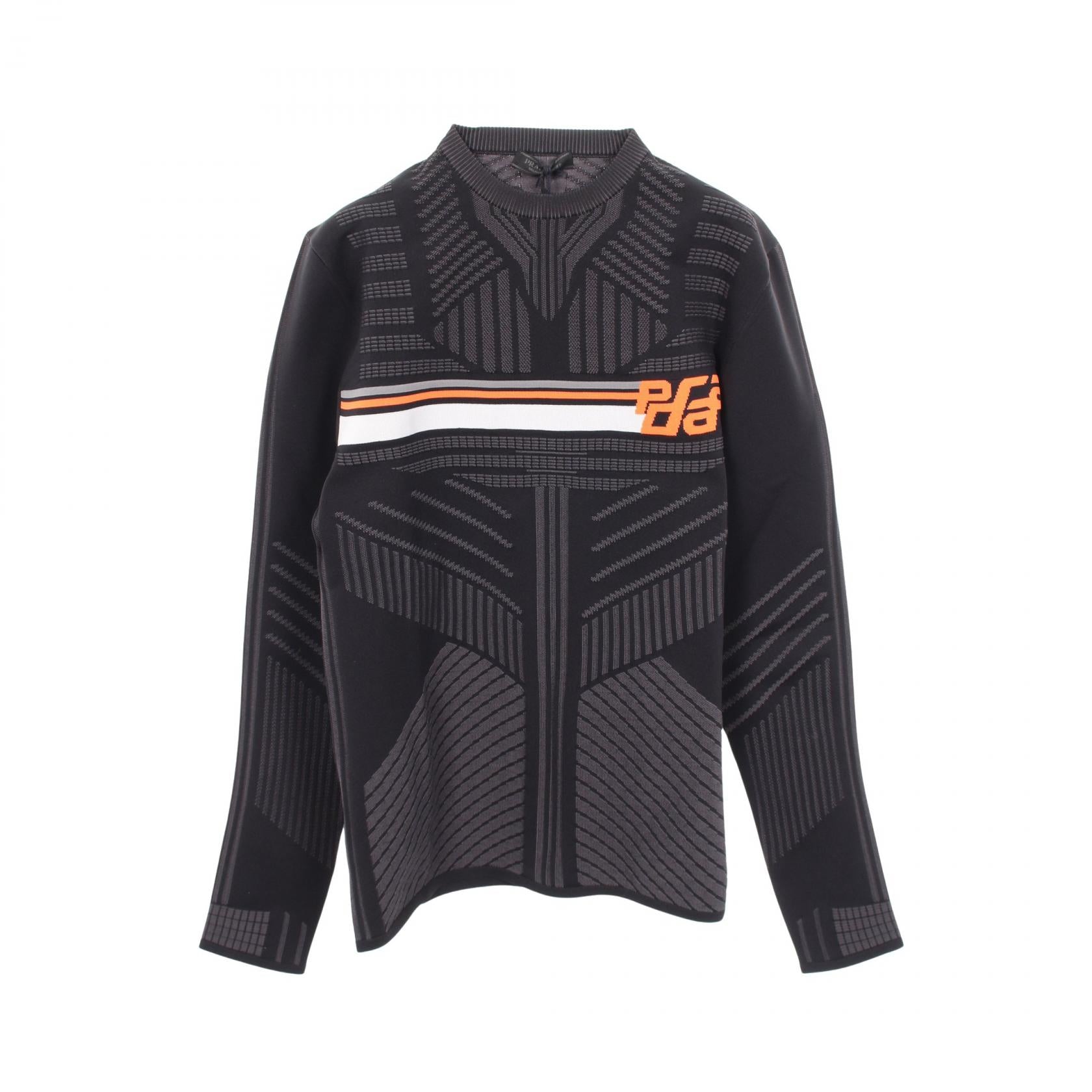 Prada Technical Knit Polyester Sweatshirt
