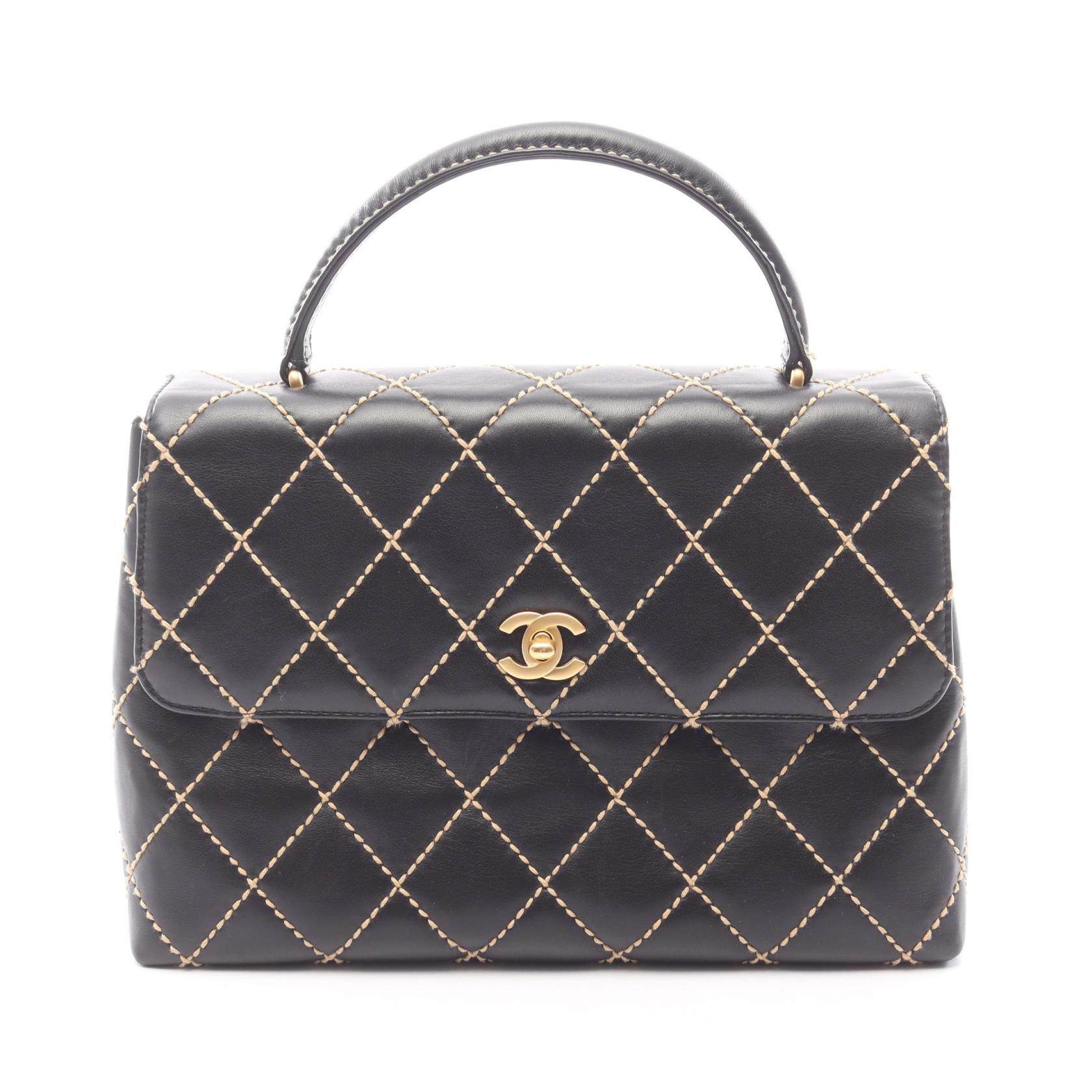 Chanel Wild Stitch Leather Handbag