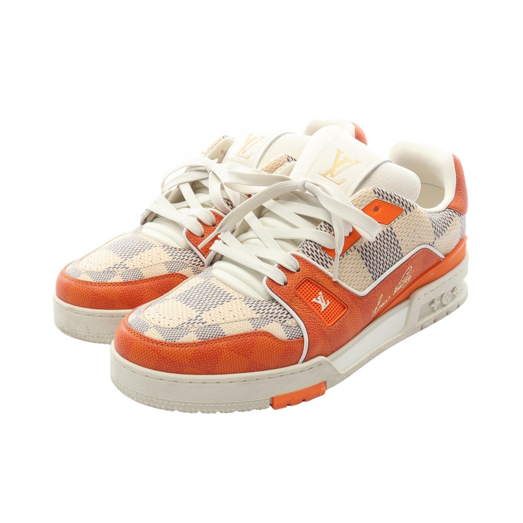 Louis Vuitton LV Trainer PVC Coated Canvas Sneakers
