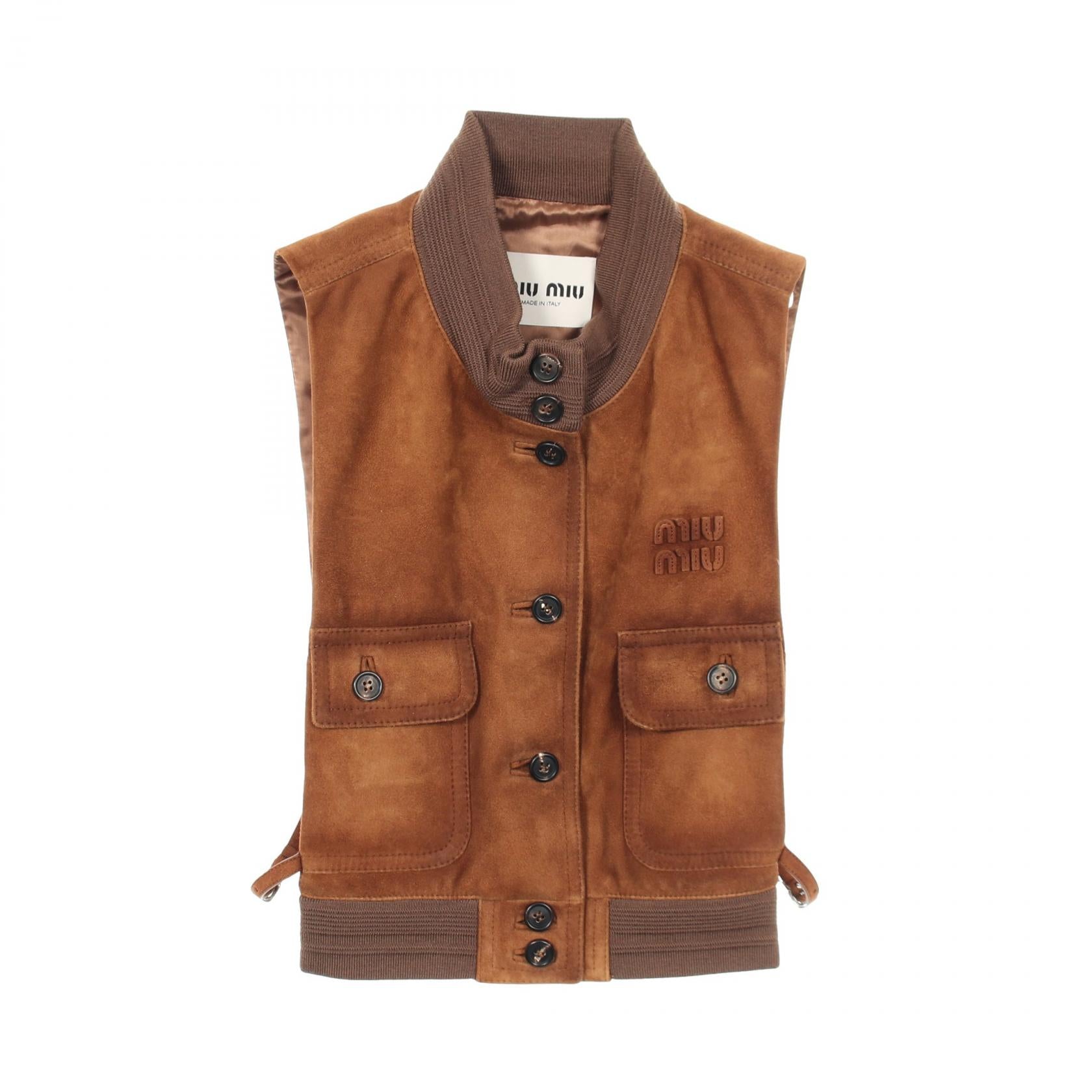 Miu Miu Suede Vest