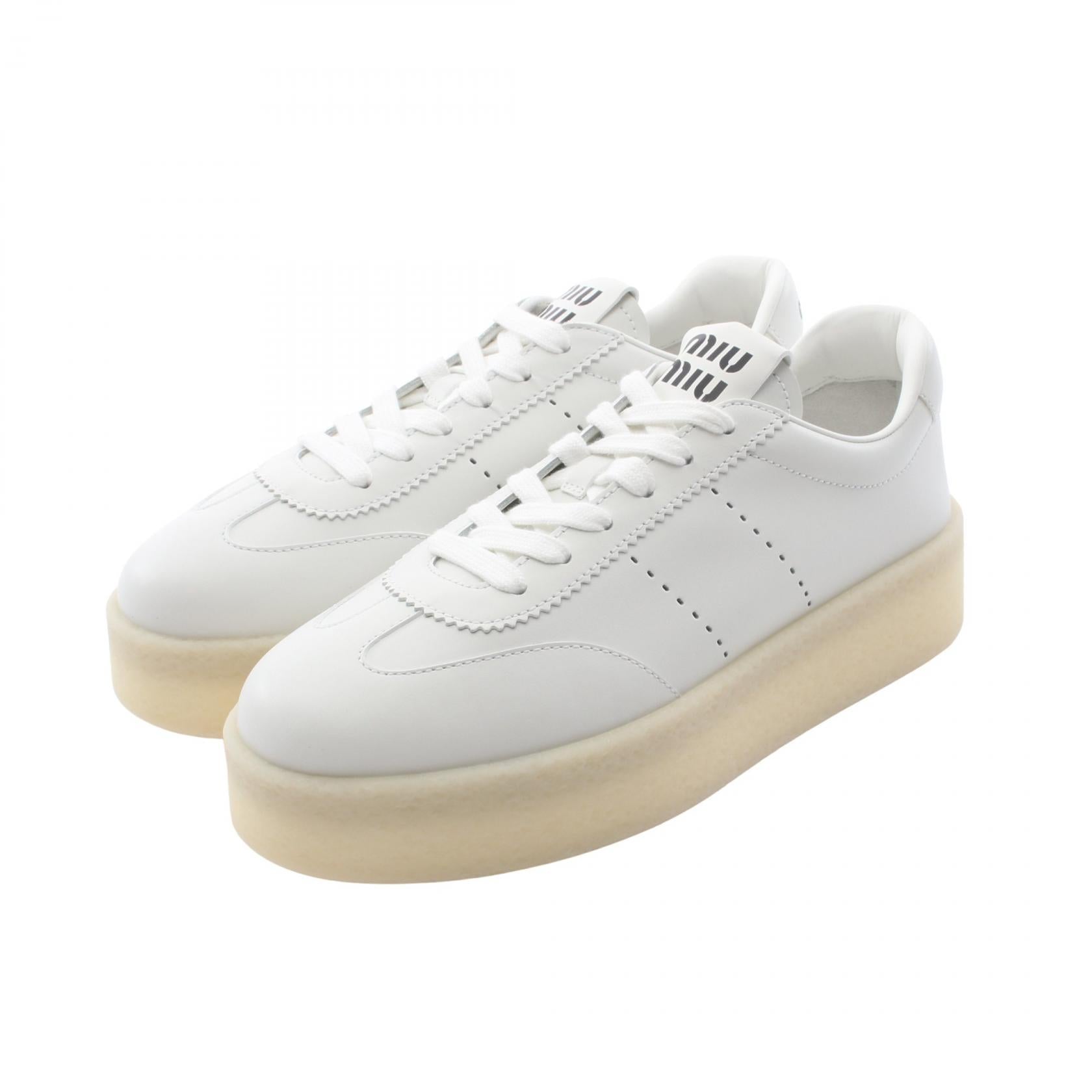 Miu Miu Leather Sneakers