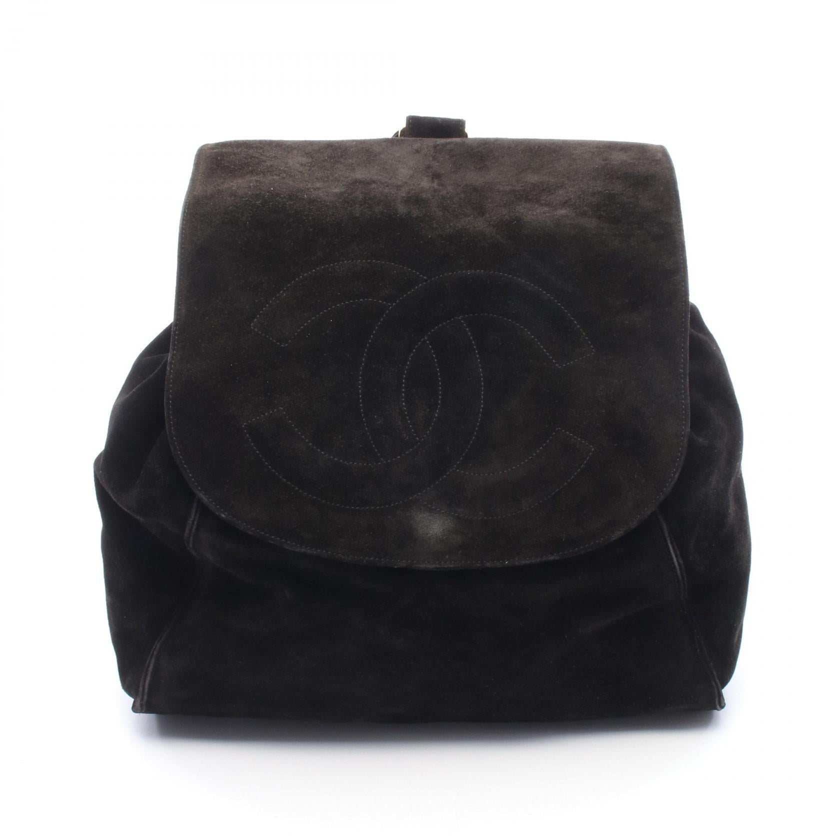 Chanel Suede Backpack