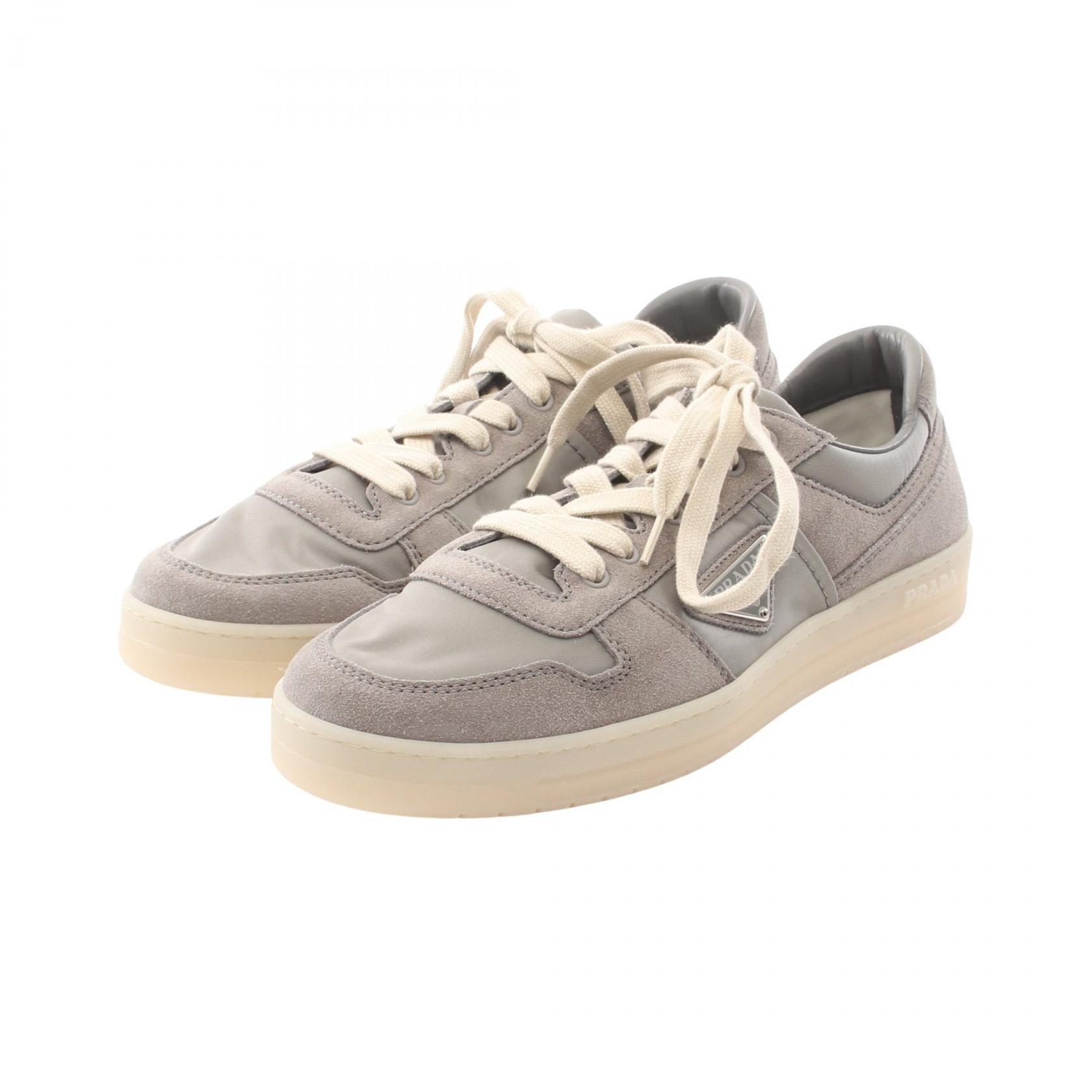 PRADA Downton Nylon Suede Sneakers