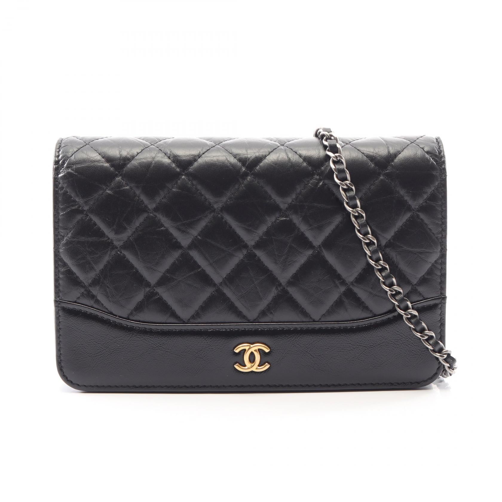 CHANEL Gabrielle de Chanel Shiny Calfskin Shoulder Bag