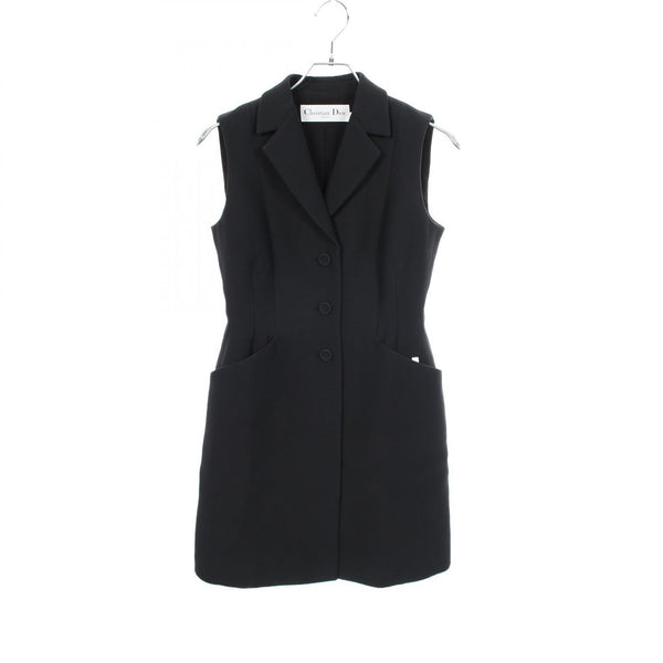 Christian Dior Wool Silk Long Vest