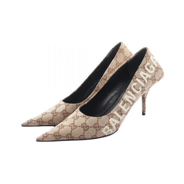 Gucci x Balenciaga GG Canvas Pumps