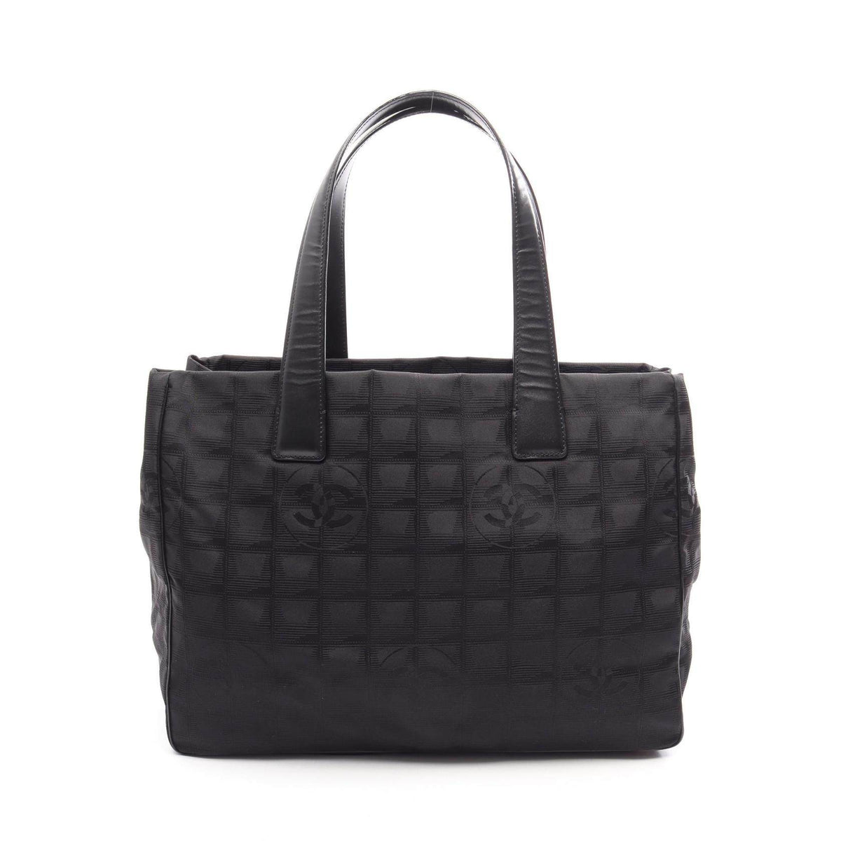 Chanel New Travel Line Nylon Canvas Tote Bag