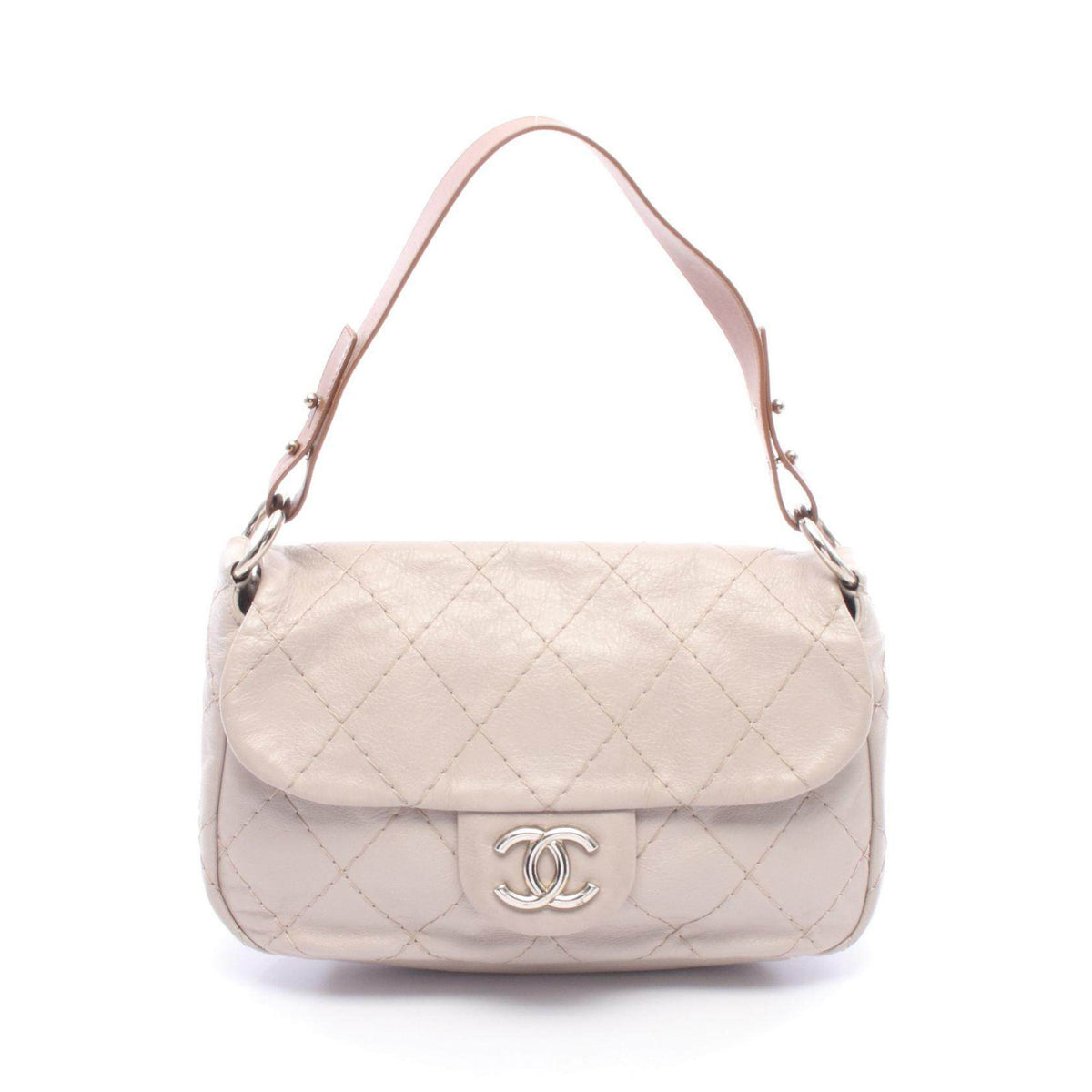 CHANEL Ultra Stitch Leather Shoulder Bag