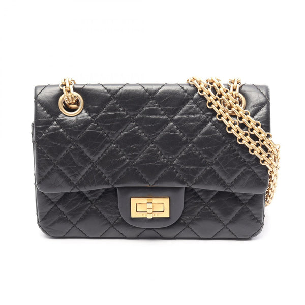 CHANEL 2.55 Lambskin Shoulder Bag