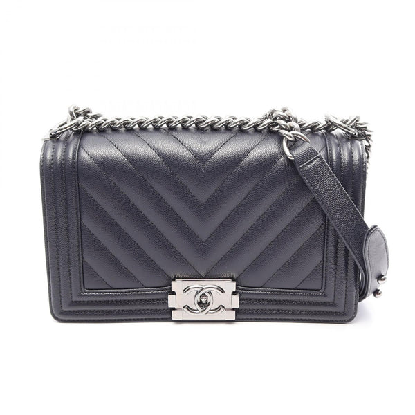 Chanel Boy Chanel Grained Calf Shoulder Bag