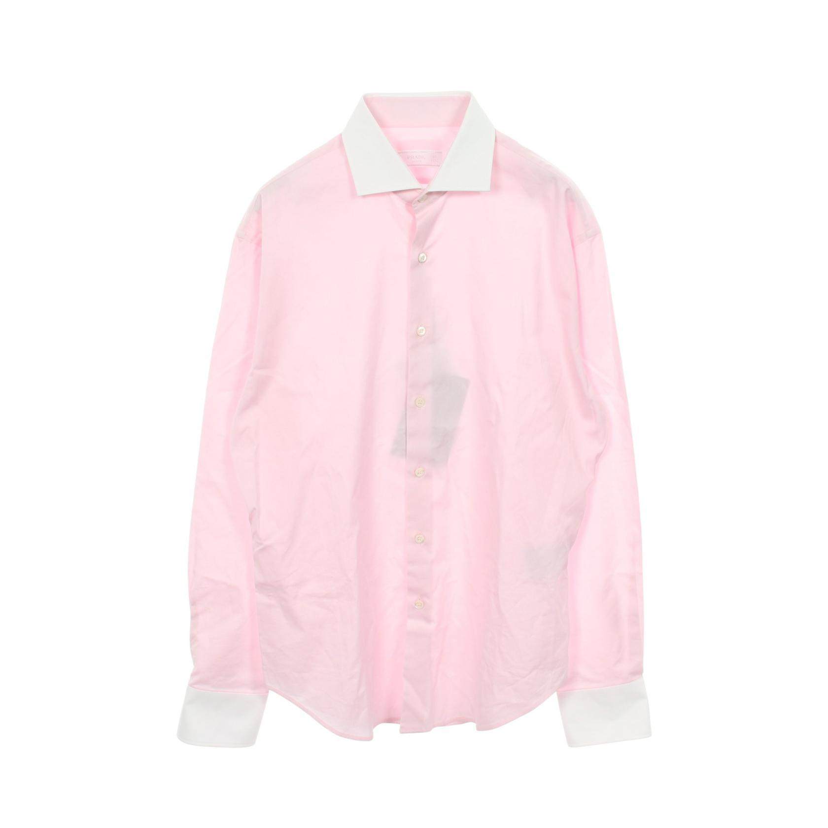 Prada Cotton Long Sleeve Shirt