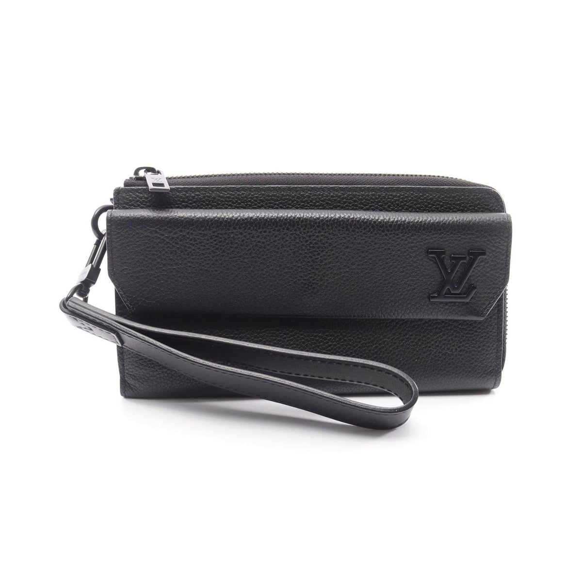 Louis Vuitton Zippy Wallet Aerogram Grained Leather Long Wallet