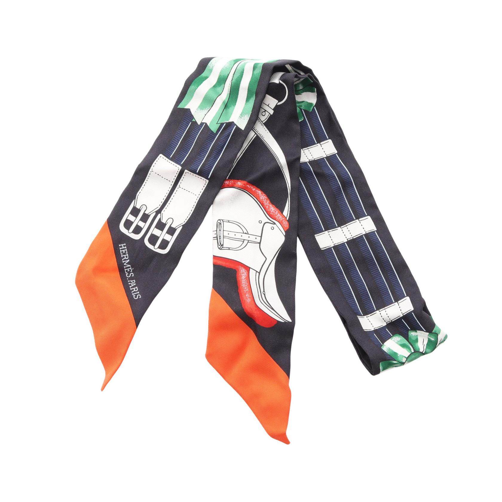 Hermes Jumping Silk Scarf