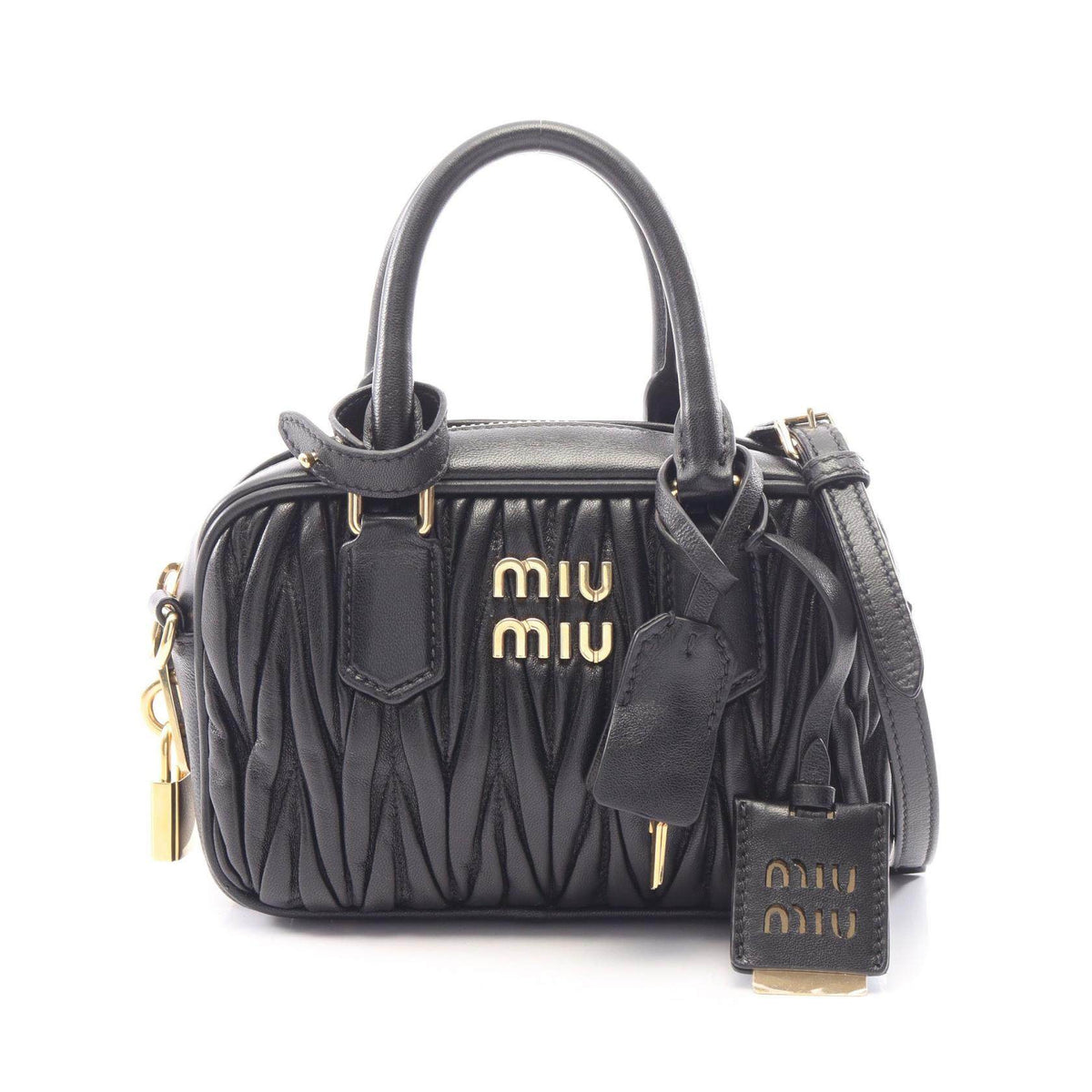 Miu Miu MATELASSE Leather Handbag