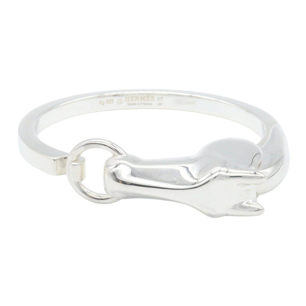 Hermes Gallop Silver Bracelet