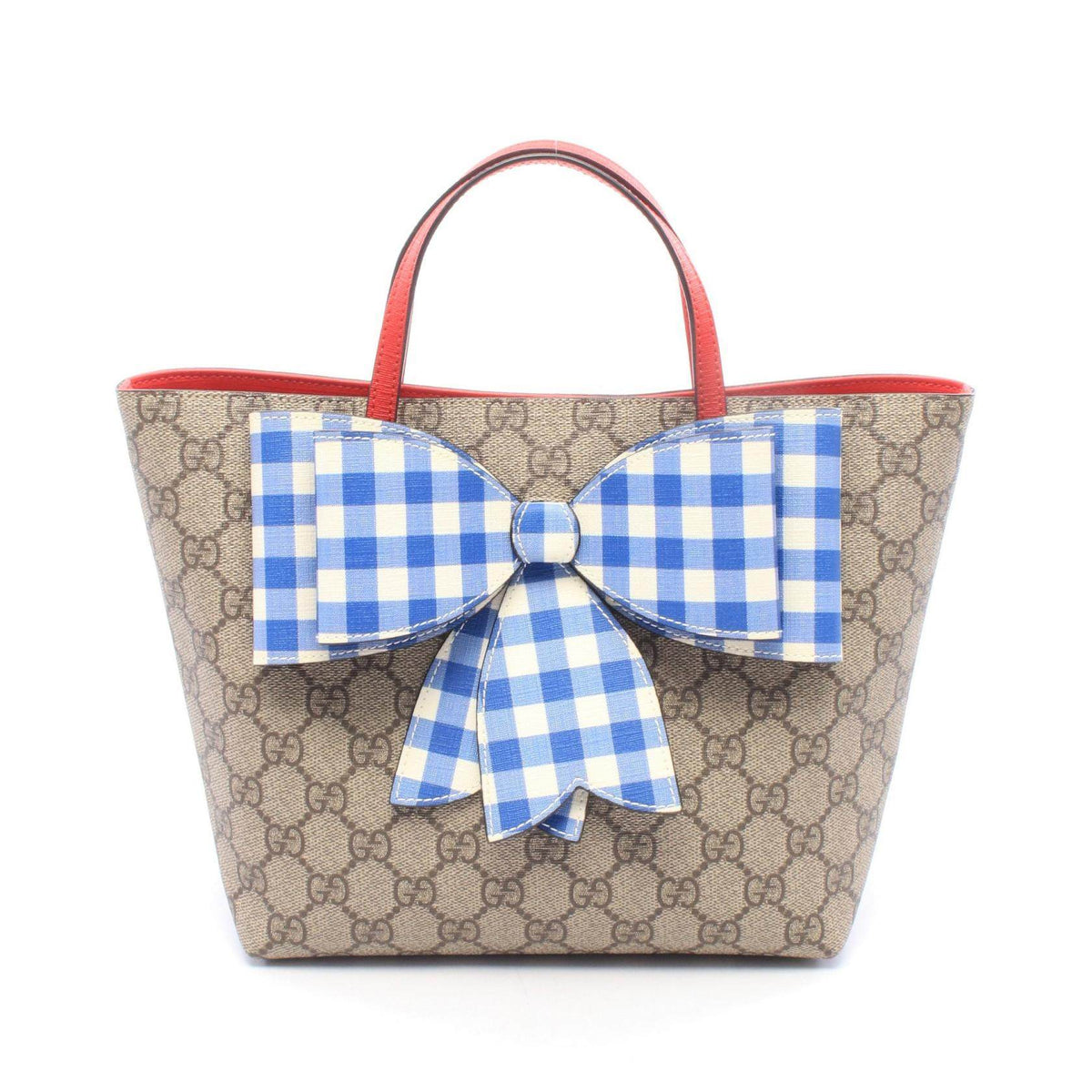 Gucci Childrens GG Supreme Coated Canvas Tote Bag