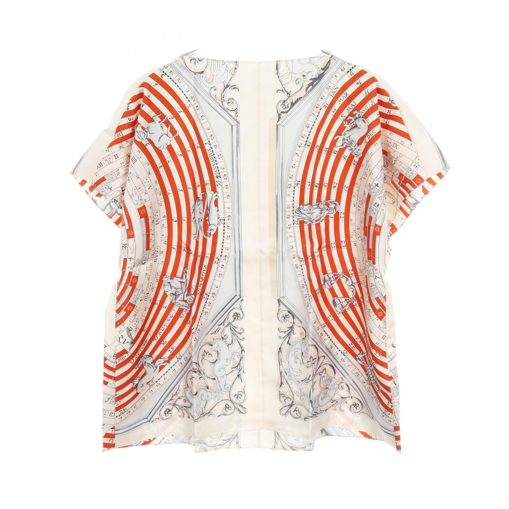 Hermes Silk Top