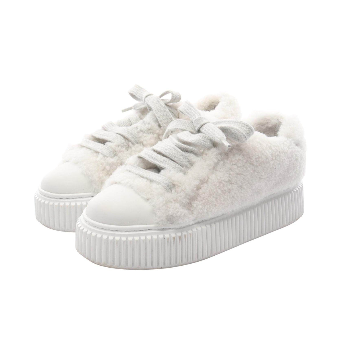 Miu Miu Leather Sneakers
