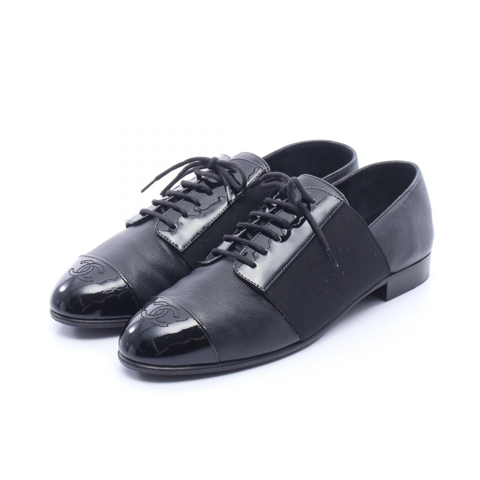 Chanel Coco Mark Patent Loafers