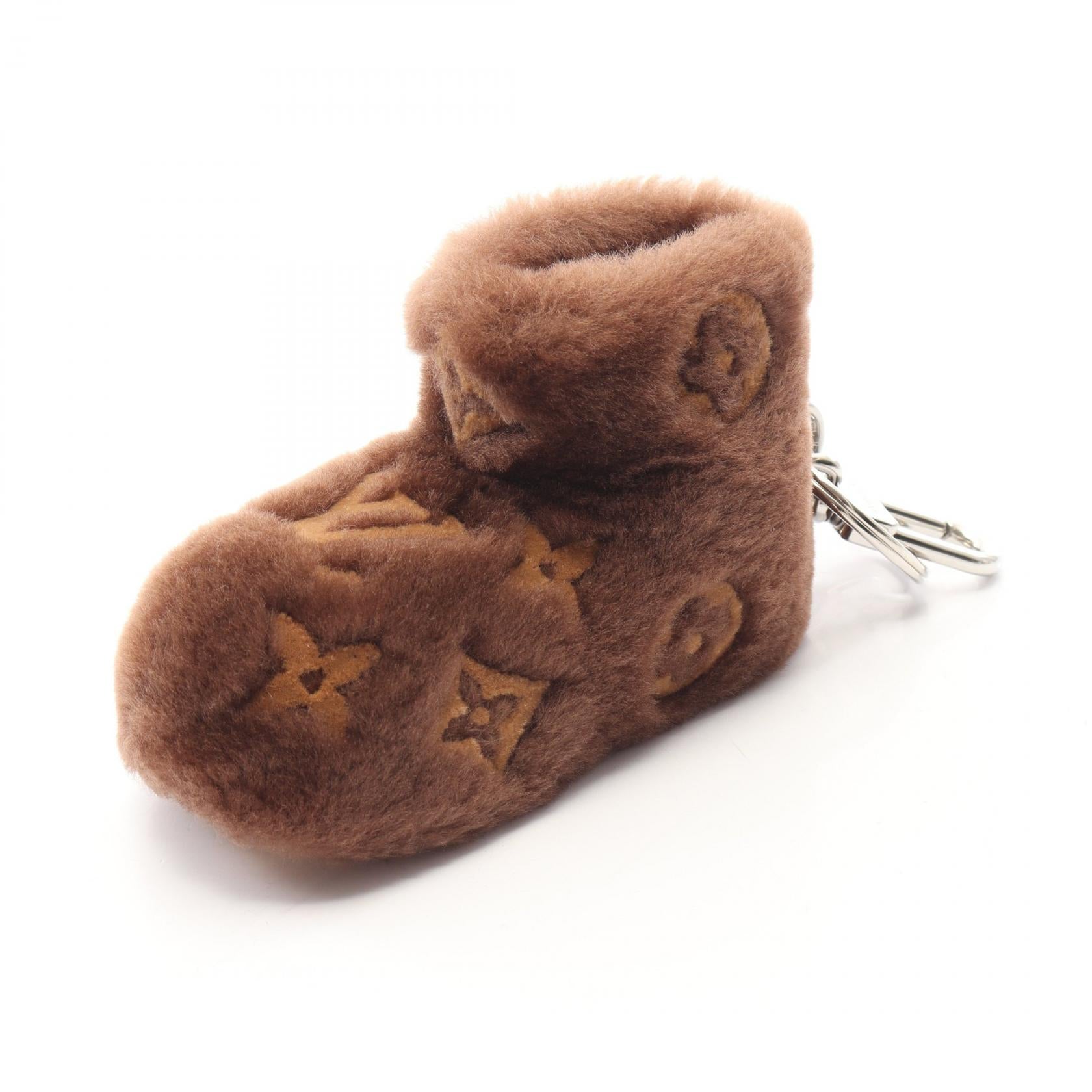 Louis Vuitton Footprint Monogram Fur Key Holder