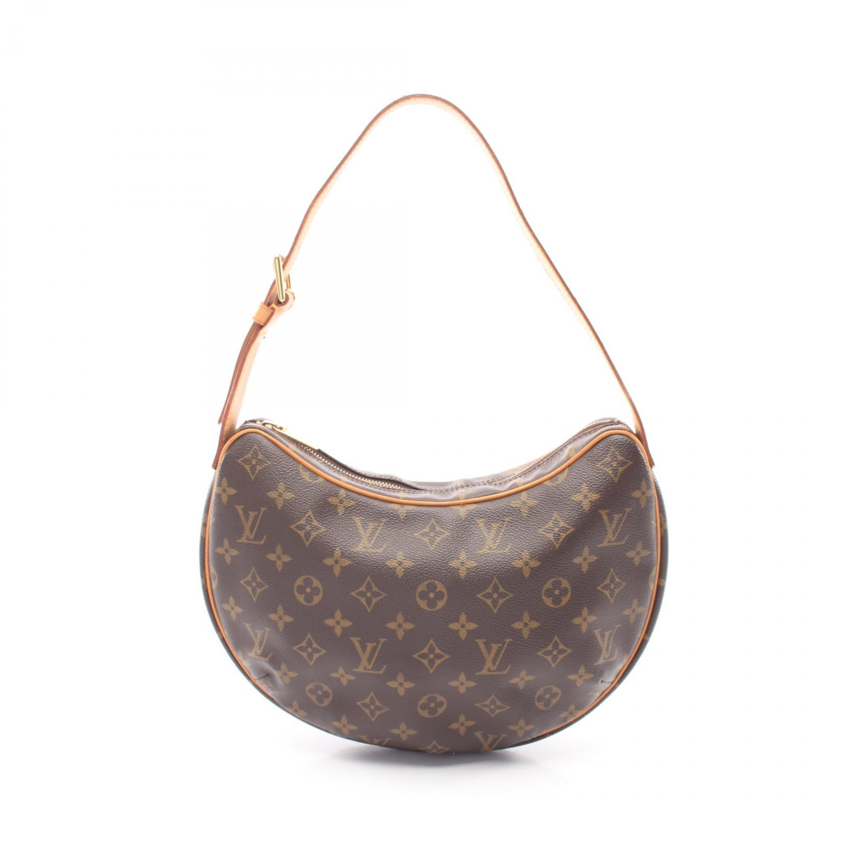 Louis Vuitton Croissant MM Monogram Coated Canvas Shoulder Bag