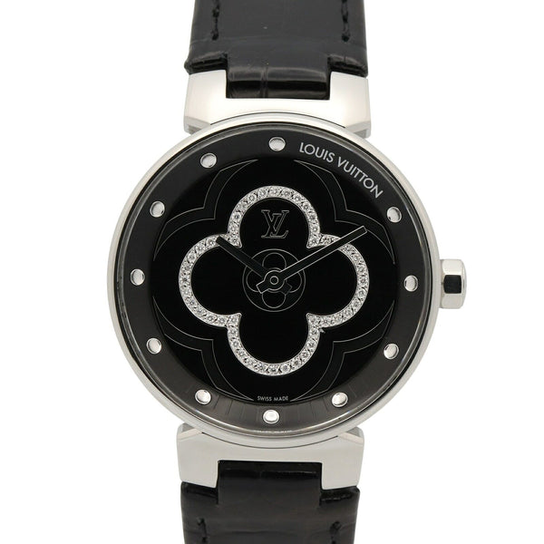 Louis Vuitton Tambour Moon Divine Stainless Steel Watch