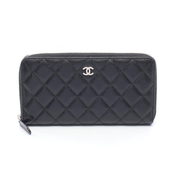 Chanel Classic Calfskin Long Zip Wallet