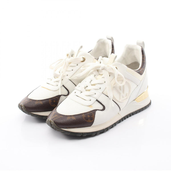 Louis Vuitton Run Away Line Leather PVC Coated Canvas Mesh Sneakers