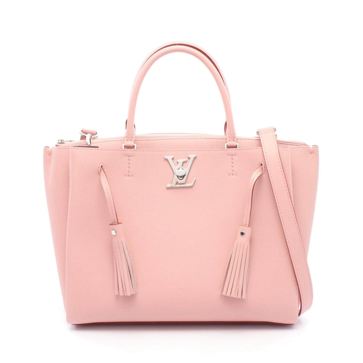 Louis Vuitton Lockme 2way Leather Handbag