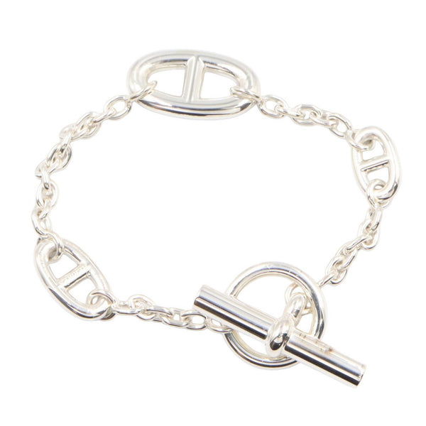 Hermes Chaine dAncre Farandole Silver Bracelet