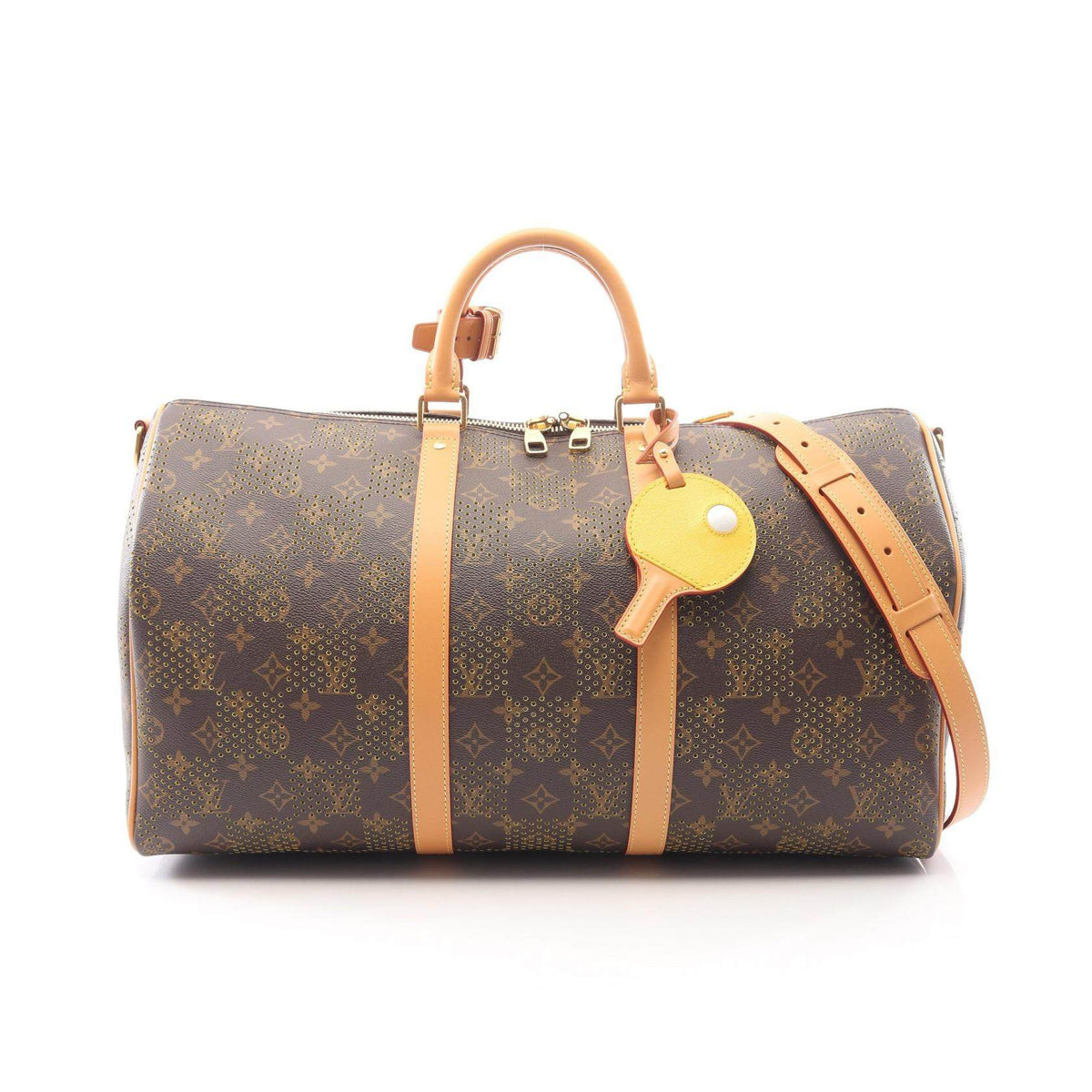 Louis Vuitton Keepall Bandouliere Monogram Perforation 2way Boston Bag