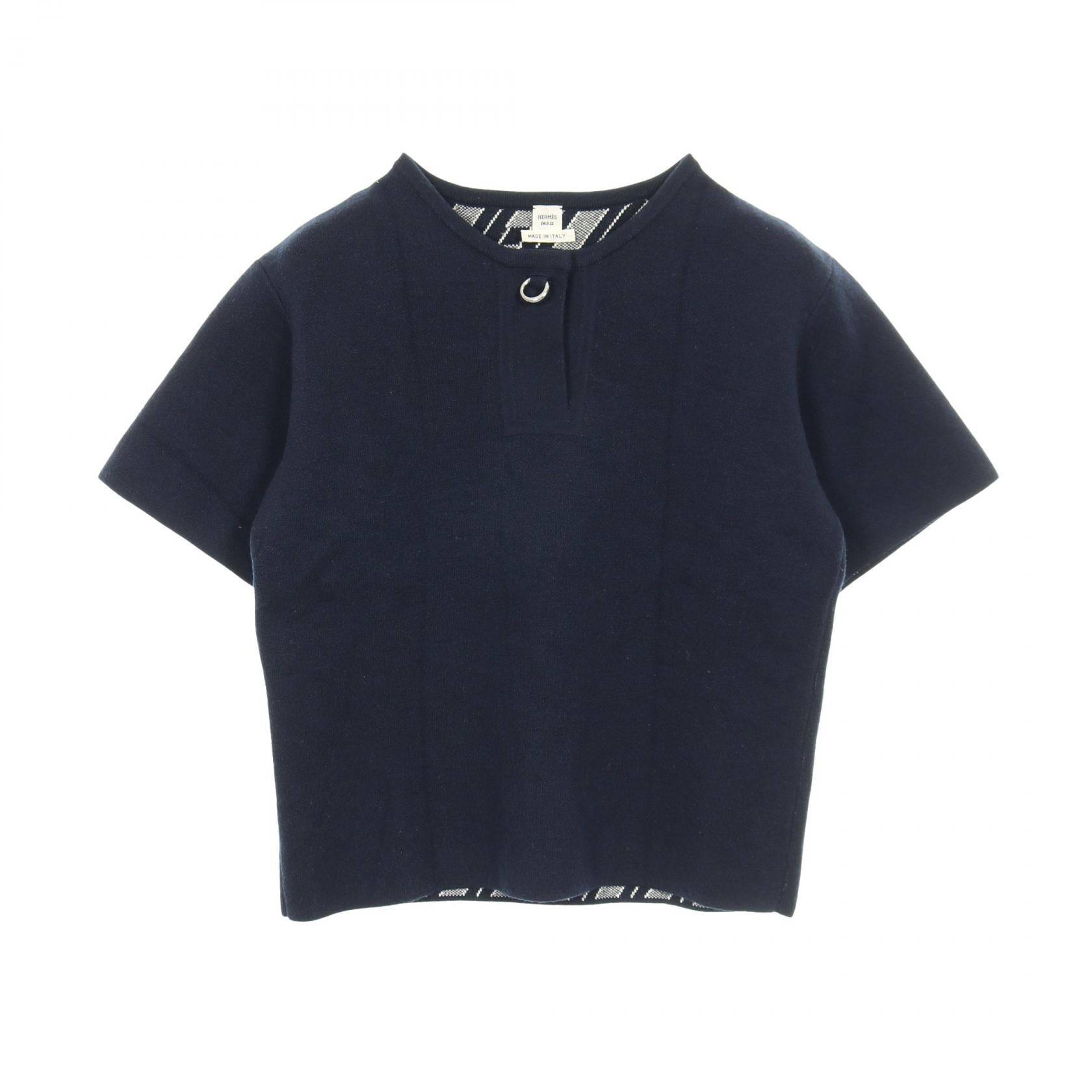 Hermes Cashmere Cotton Knit Top