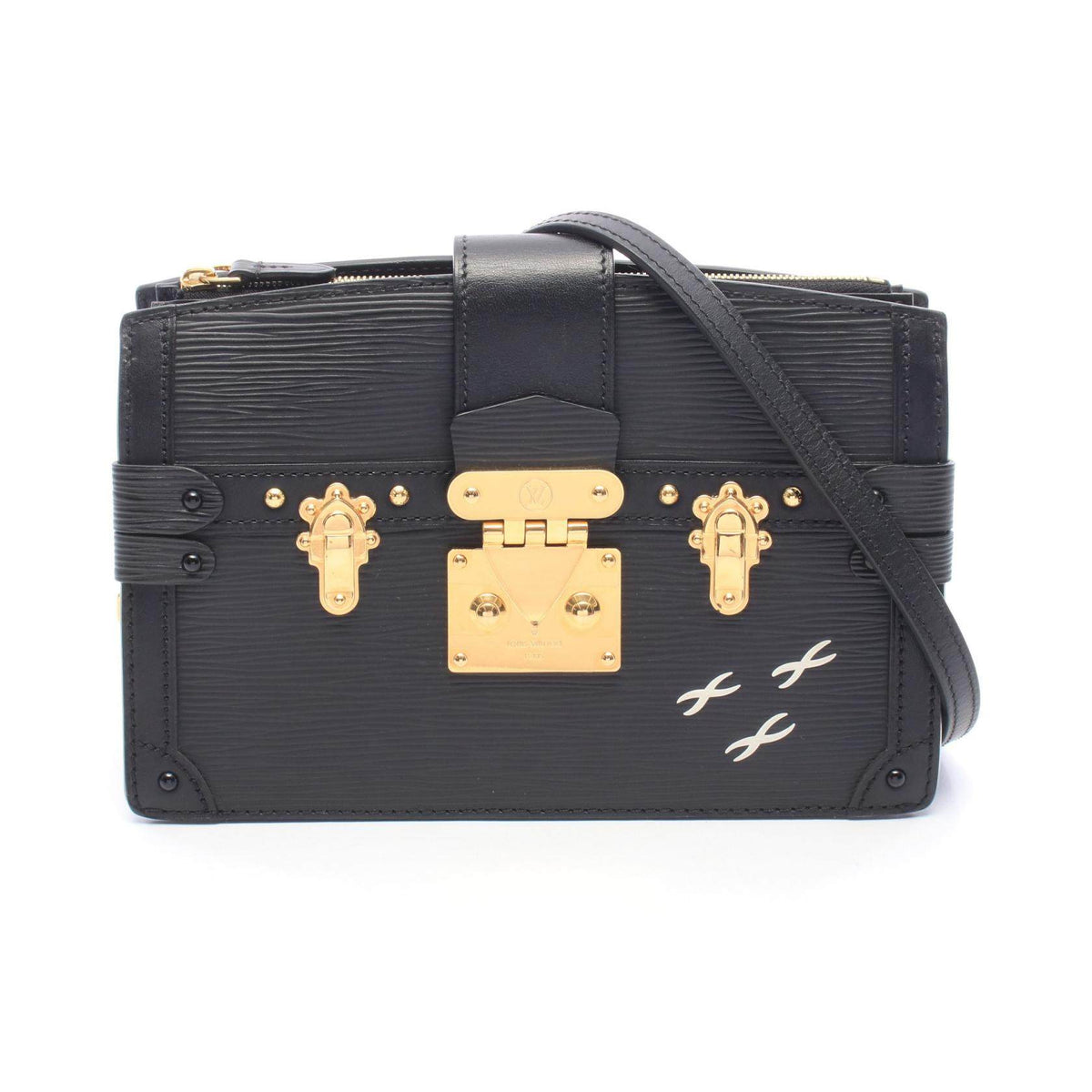 Louis Vuitton Trunk Clutch Epi Leather Shoulder Bag