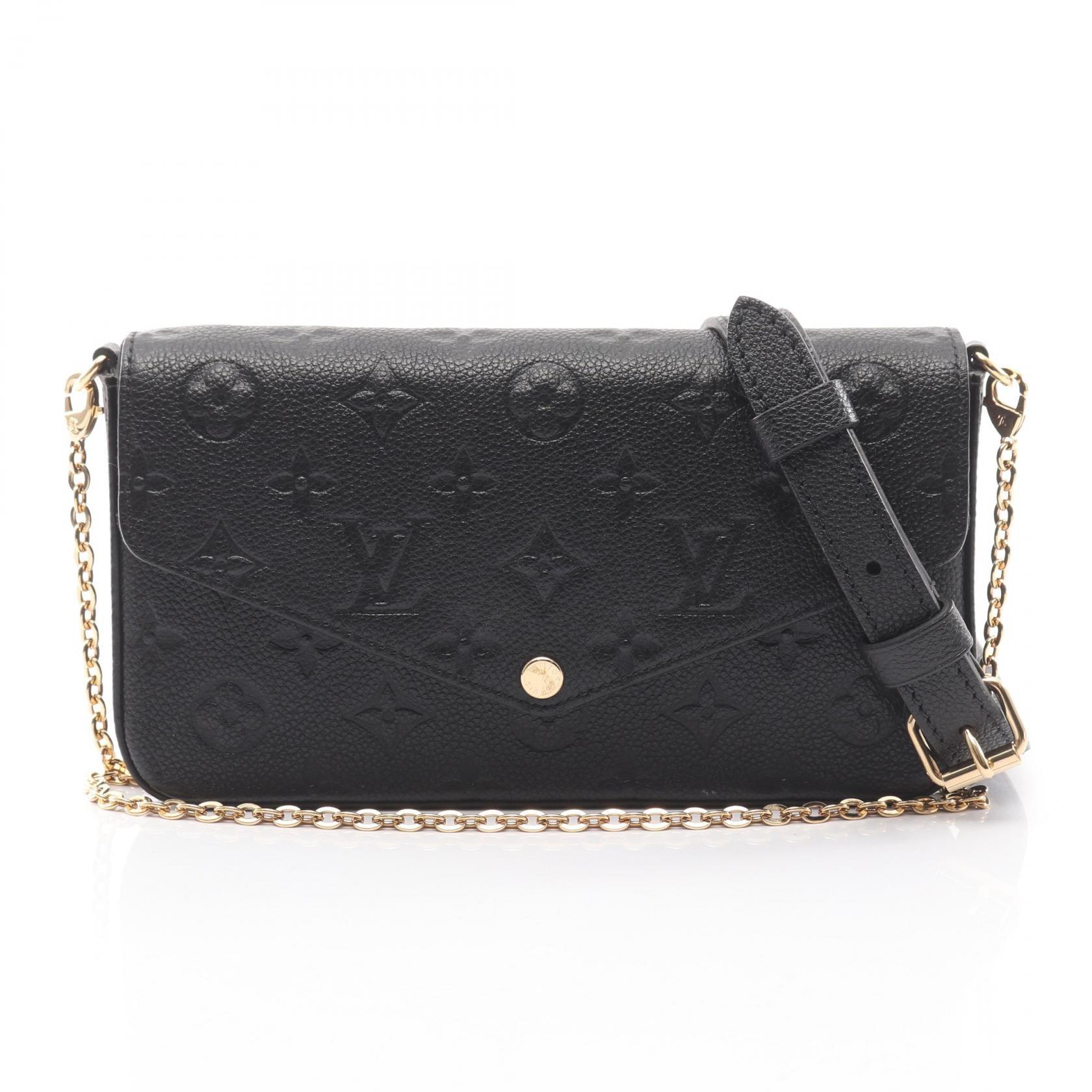 Louis Vuitton Pochette Felicie Monogram Empreinte Shoulder Bag