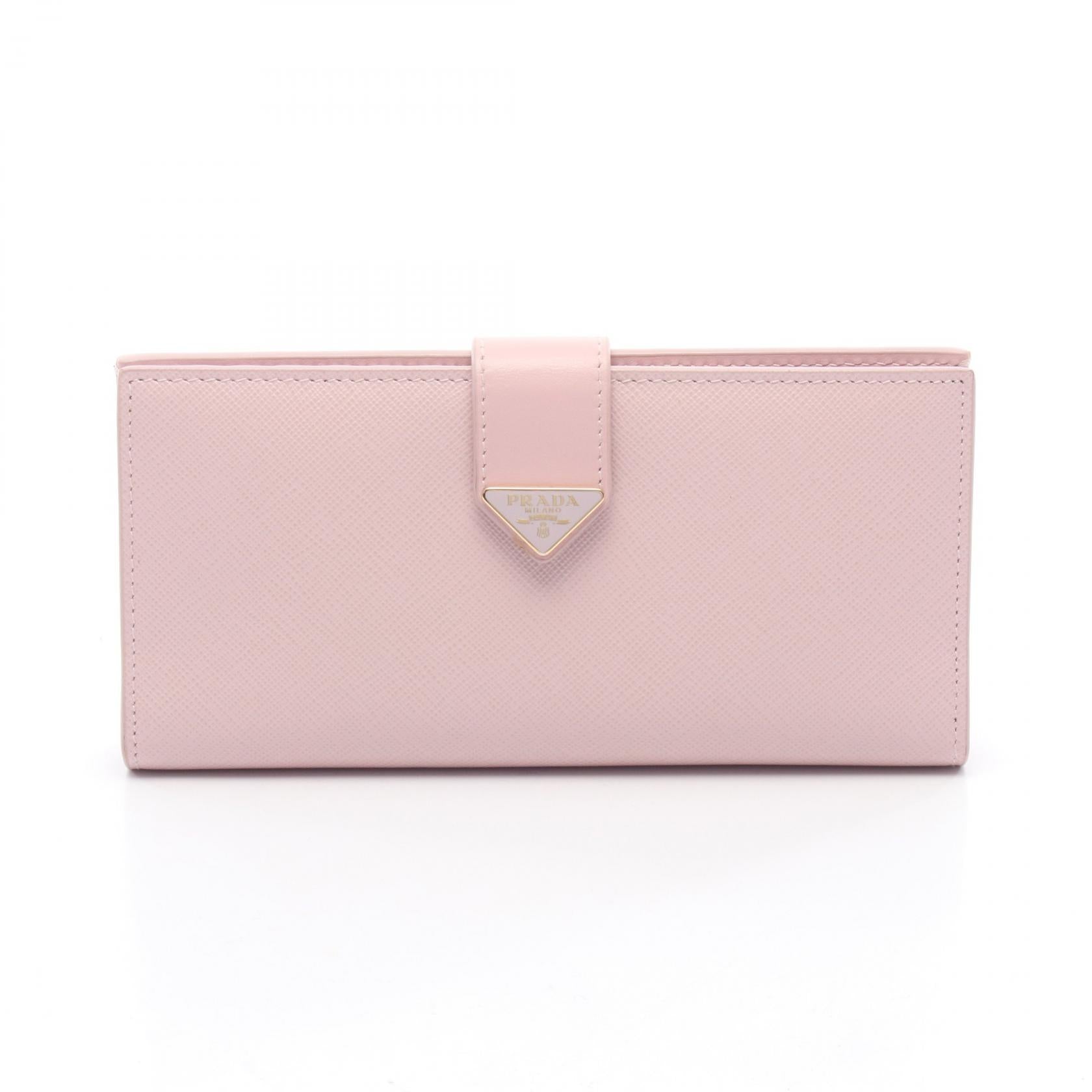 Prada Saffiano Long Bifold Wallet