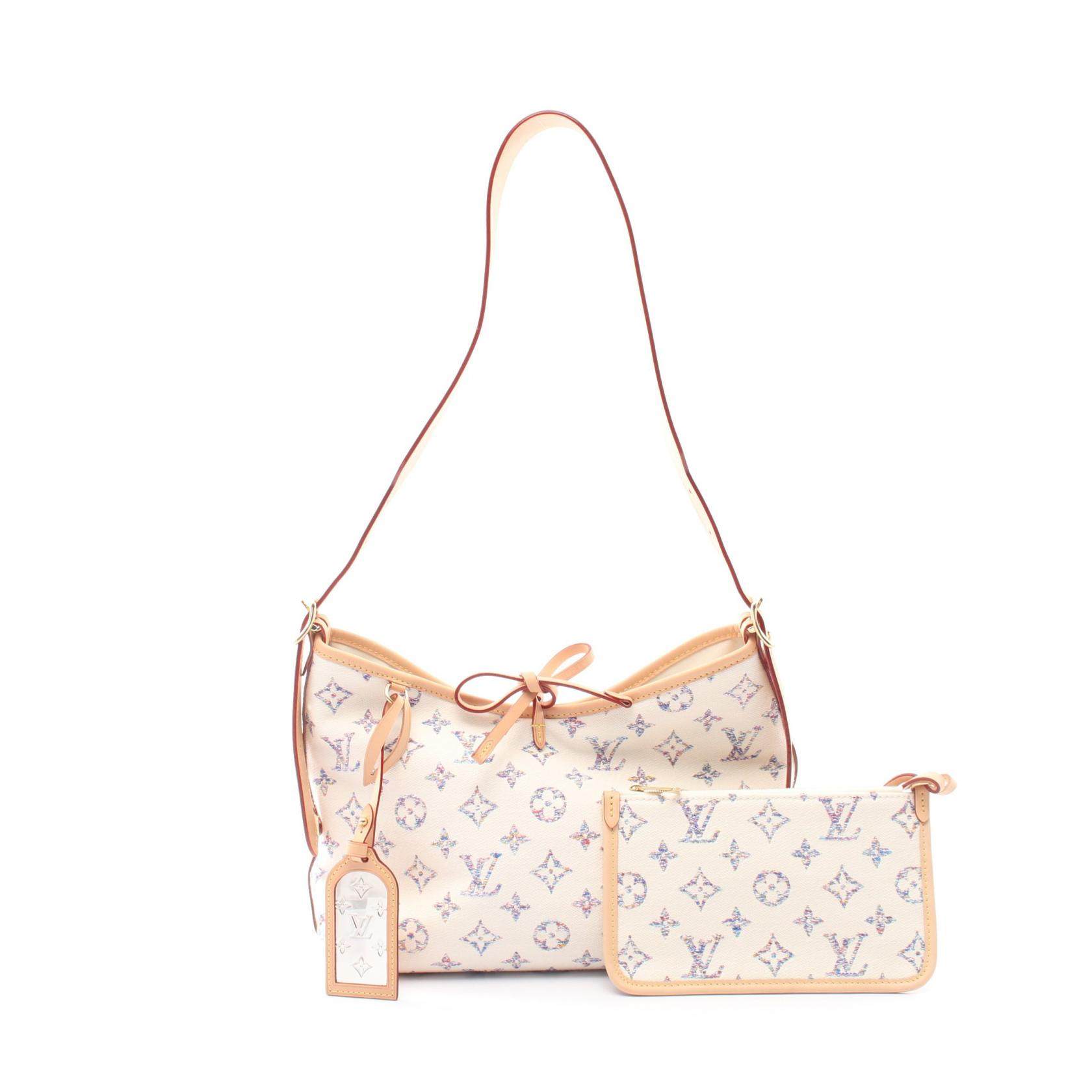 Louis Vuitton Carryall NMPM Monogram Jacquard Shoulder Bag