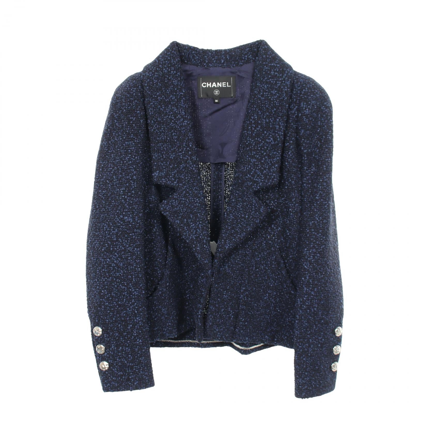 Chanel Tweed Tailored Jacket