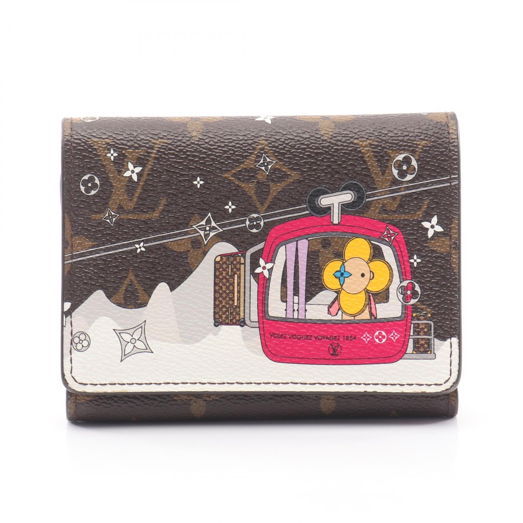 Louis Vuitton Portefeuille Victorine Monogram Vivienne Wallet